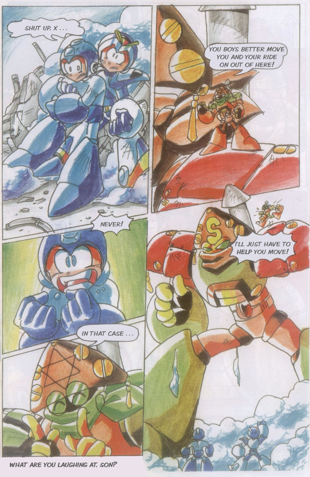 Read online Novas Aventuras de Megaman comic -  Issue #6 - 23