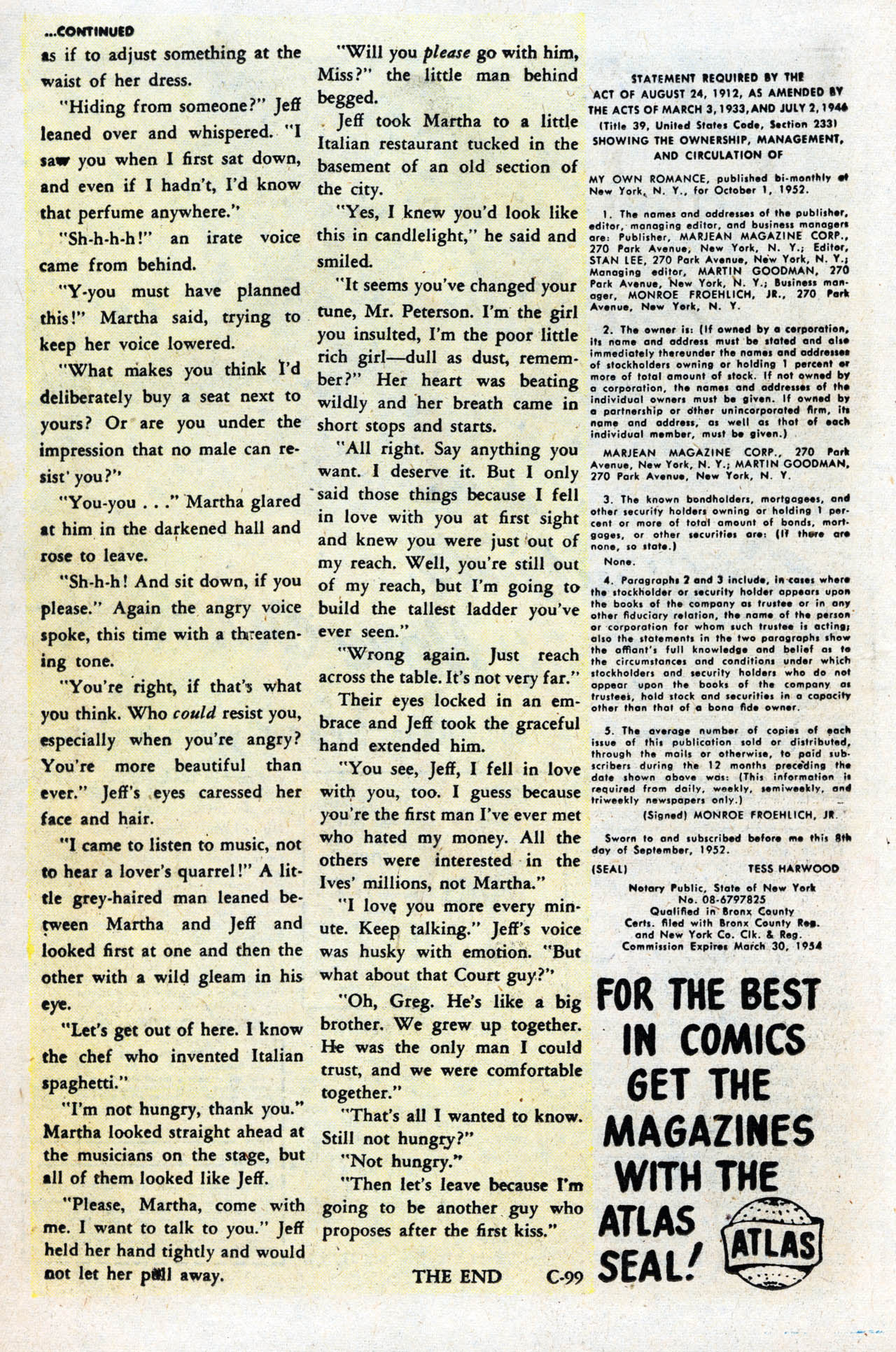 Read online My Own Romance comic -  Issue #29 - 18