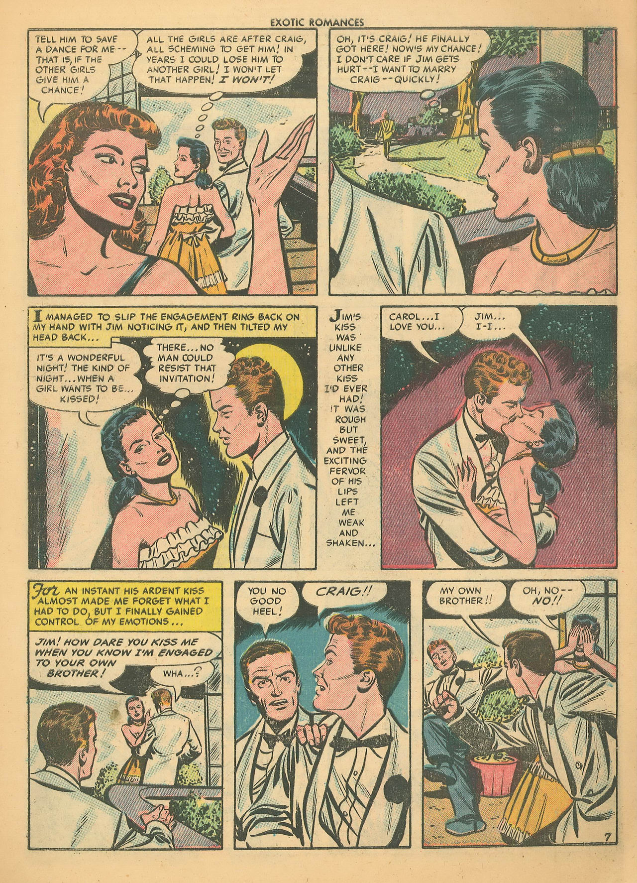 Read online Exotic Romances comic -  Issue #26 - 9