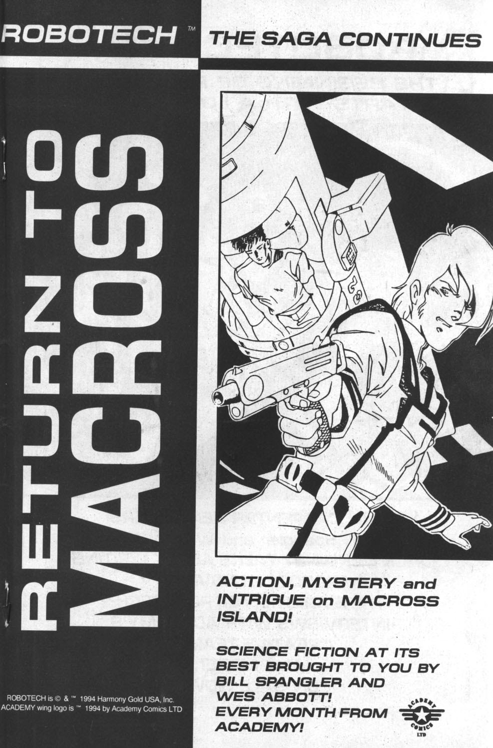 Read online Robotech Academy Blues comic -  Issue #1 - 16