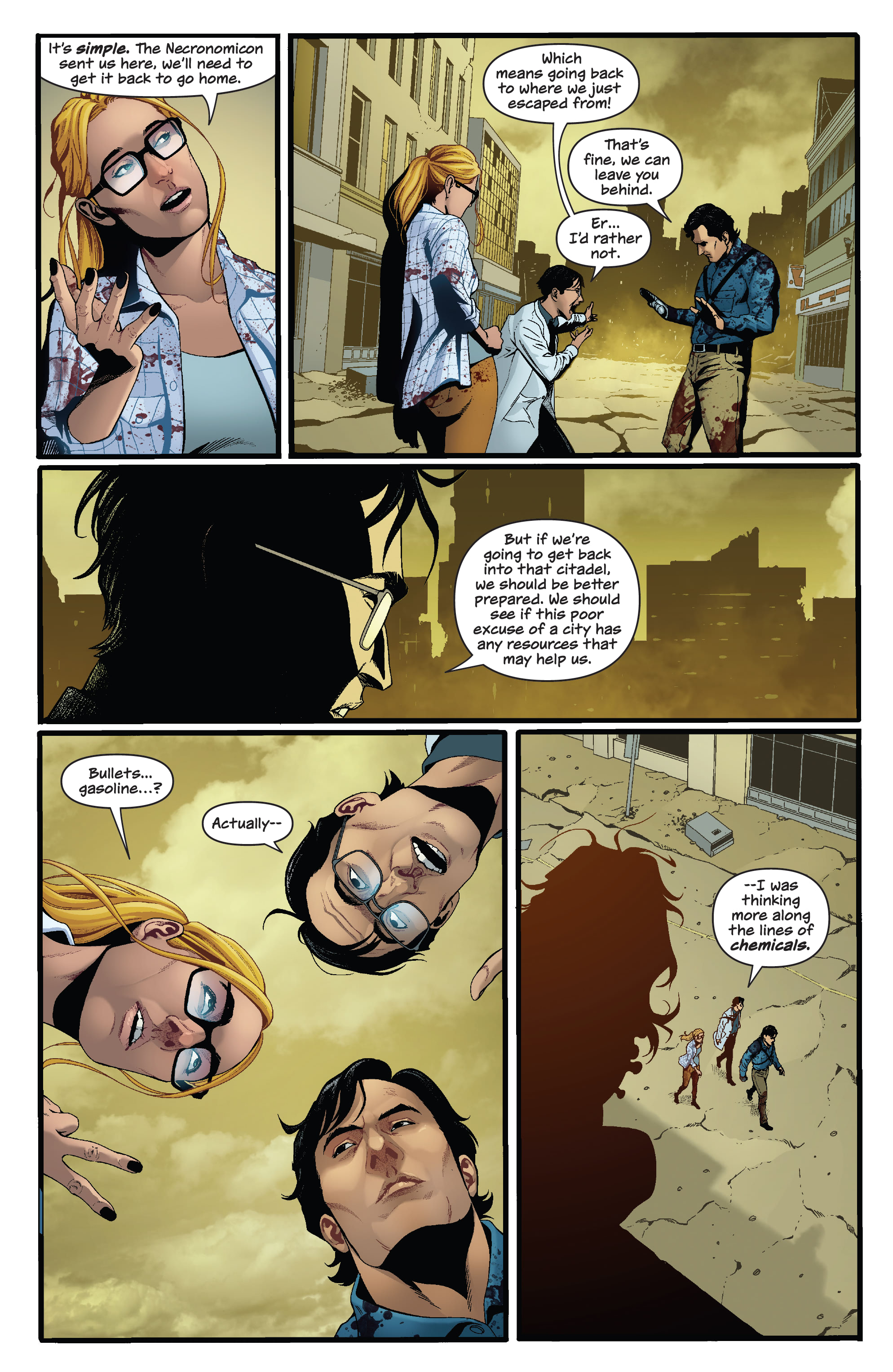 Read online Army of Darkness Vs. Reanimator: Necronomicon Rising comic -  Issue #4 - 10