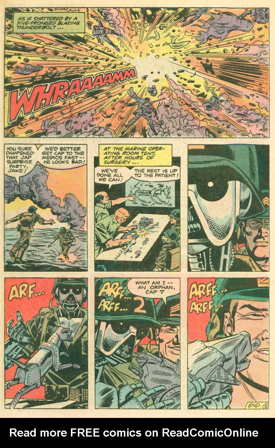 Read online Weird War Tales (1971) comic -  Issue #116 - 34