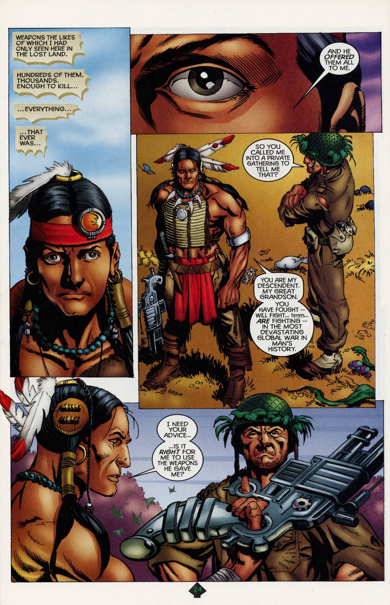 Read online Turok: Tales of the Lost Land comic -  Issue # Full - 22