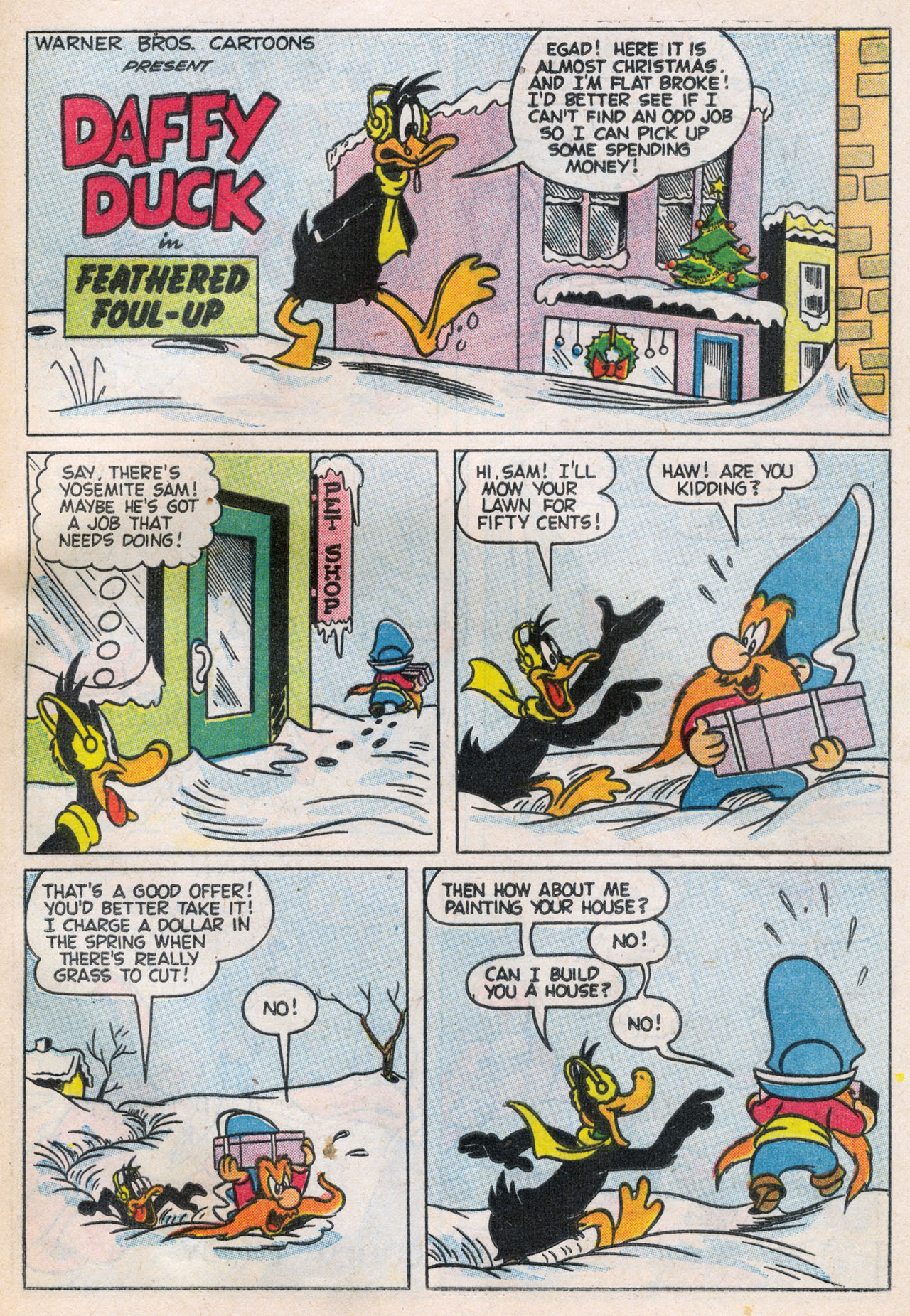 Read online Bugs Bunny's Christmas Funnies comic -  Issue # TPB 9 - 89