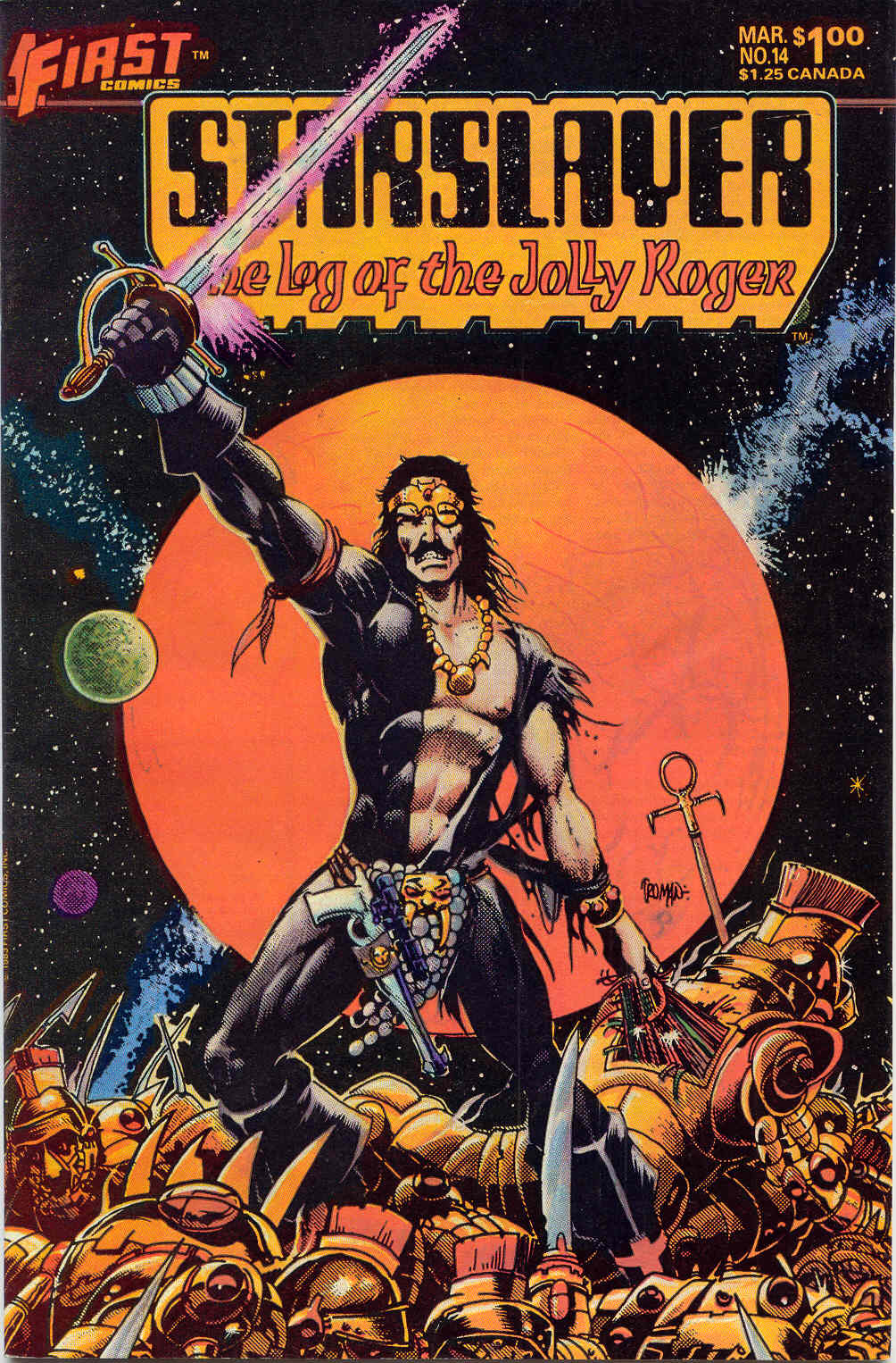 Read online Starslayer comic -  Issue #14 - 1