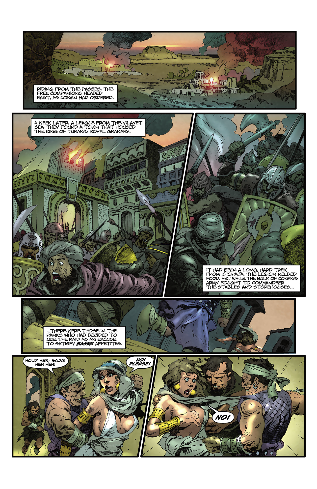 Read online Conan The Cimmerian comic -  Issue #19 - 19