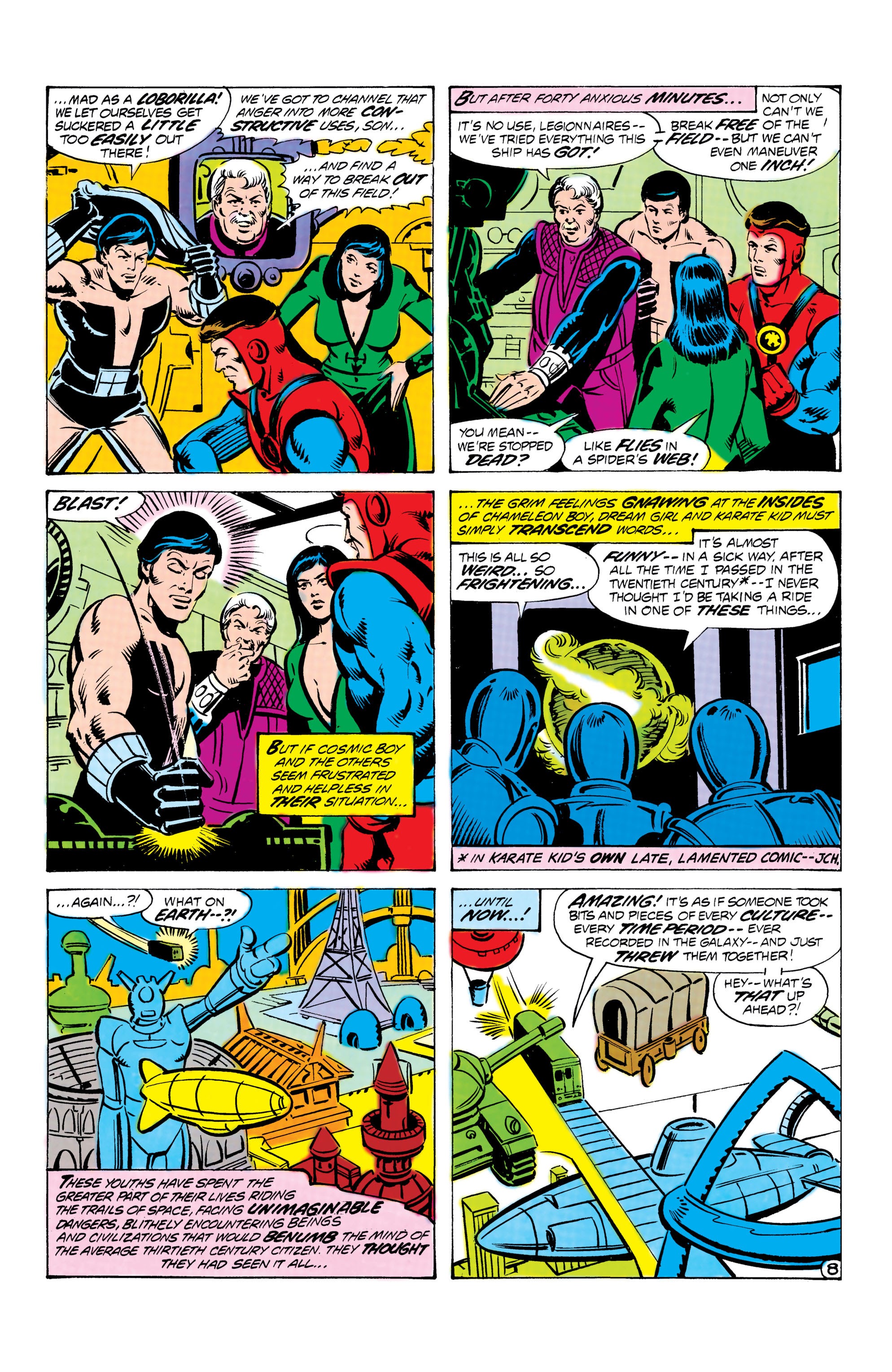 Read online Legion of Super-Heroes (1980) comic -  Issue #268 - 9