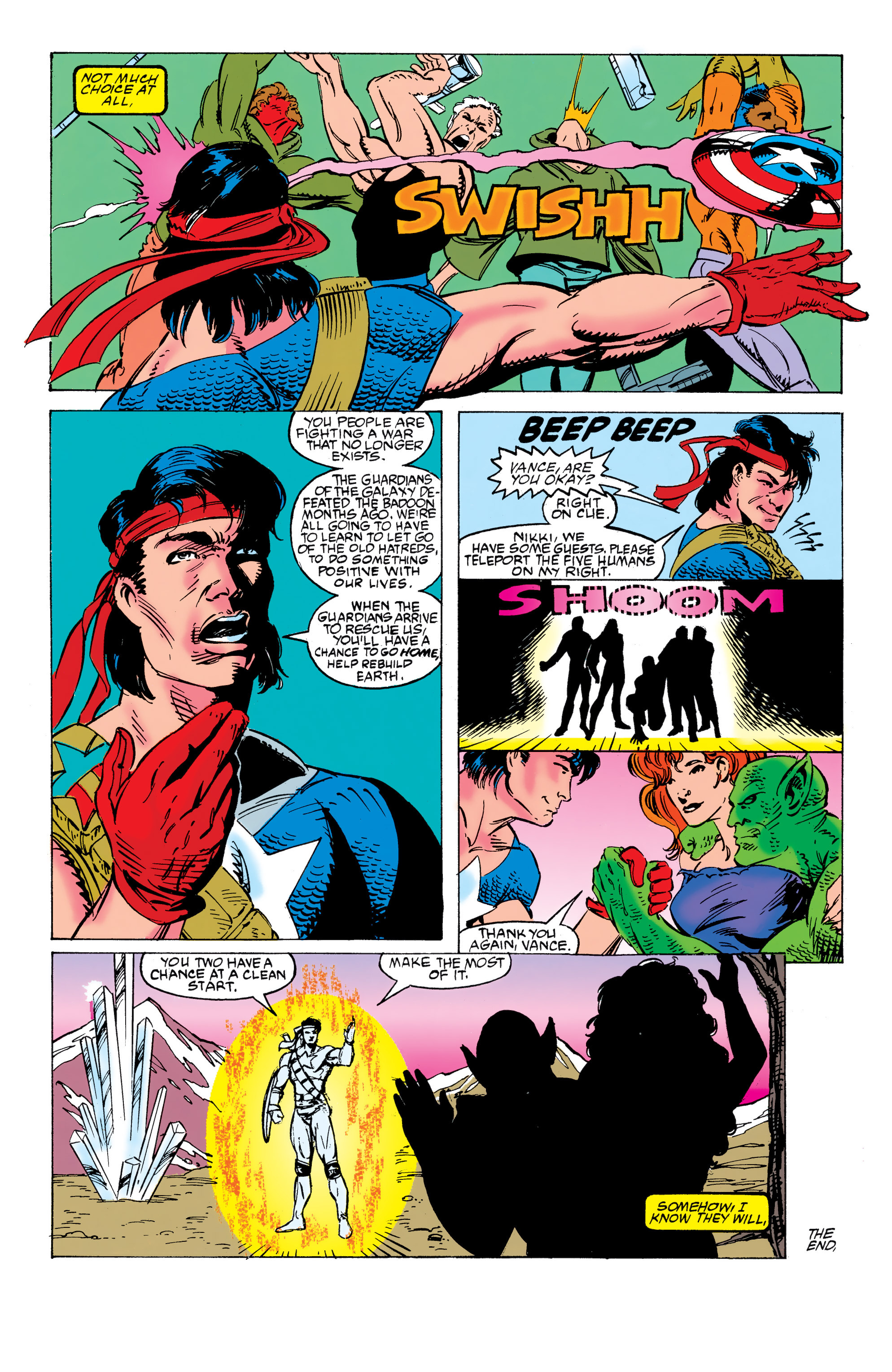 Read online Guardians of the Galaxy (1990) comic -  Issue # _TPB In The Year 3000 1 (Part 3) - 112