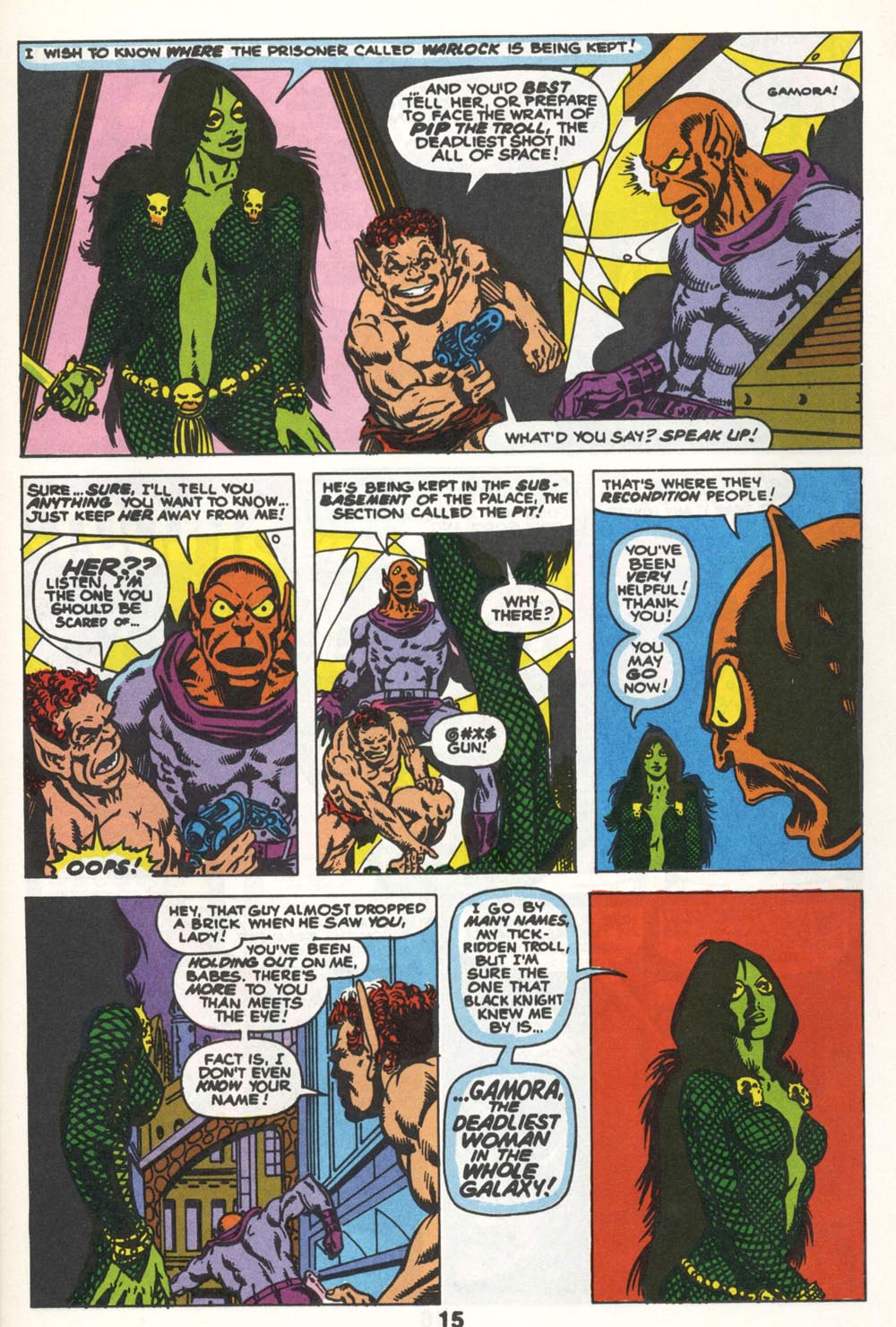Read online Warlock (1992) comic -  Issue #2 - 17