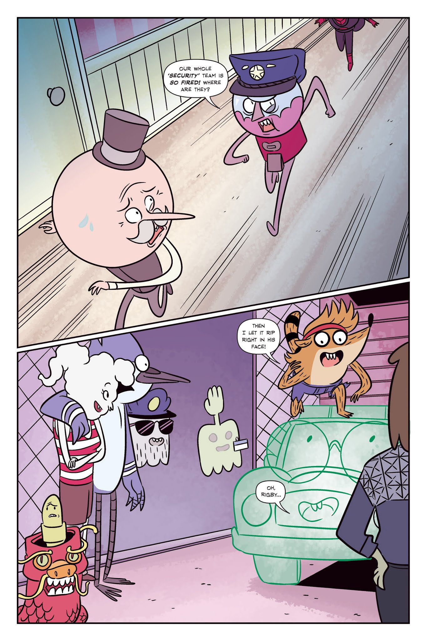 Read online Regular Show: Noir Means Noir, Buddy comic -  Issue # TPB (Part 2) - 9