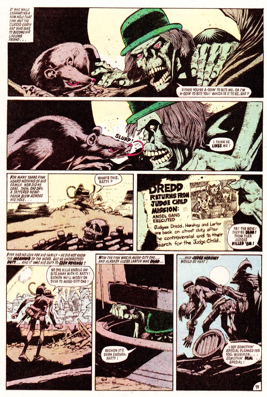 Read online Judge Dredd (1983) comic -  Issue #16 - 20