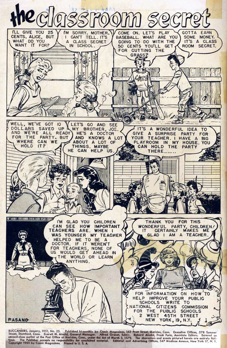 Read online Buccaneers comic -  Issue #25 - 2