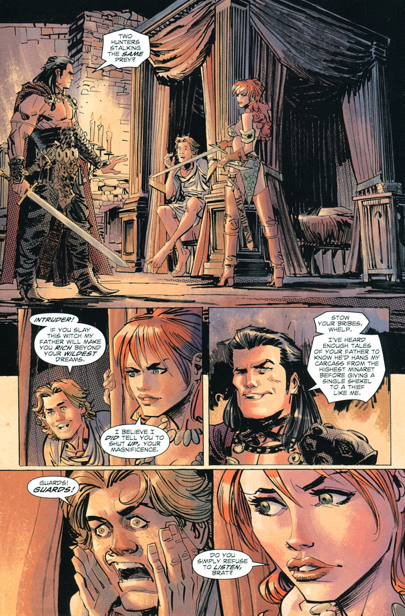 Read online Conan Red Sonja comic -  Issue #1 - 14
