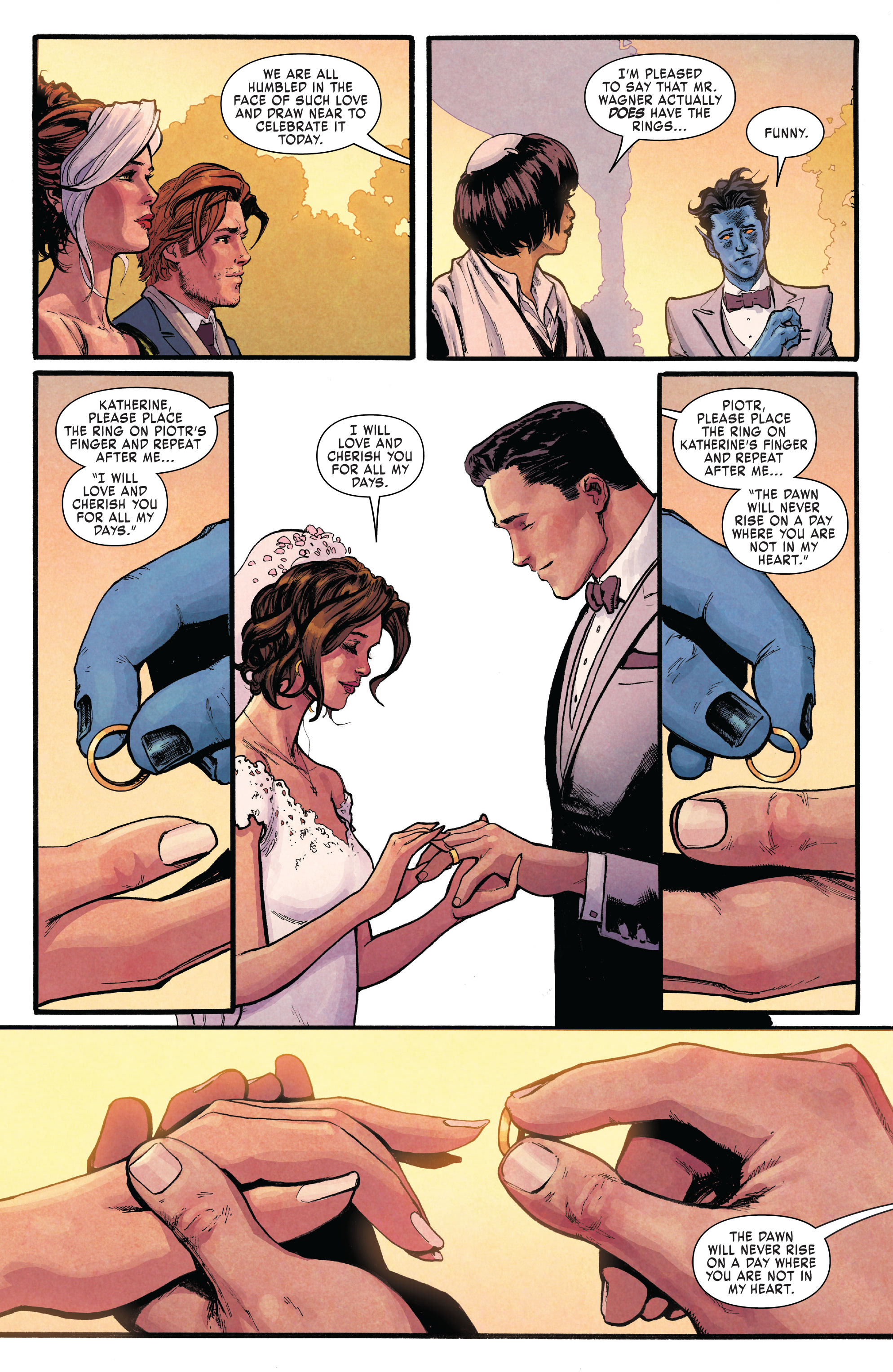 Read online X-Men Weddings comic -  Issue # TPB - 106
