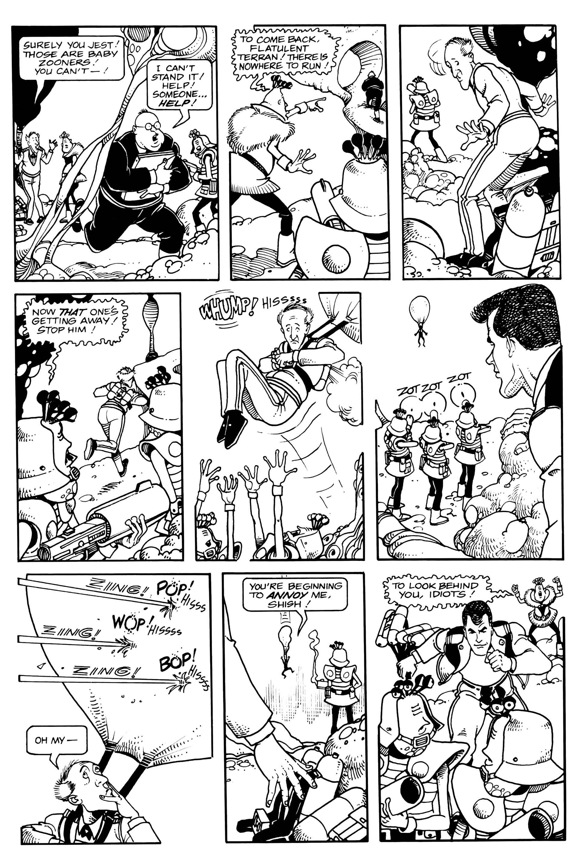 Read online Retief (1987) comic -  Issue #6 - 11