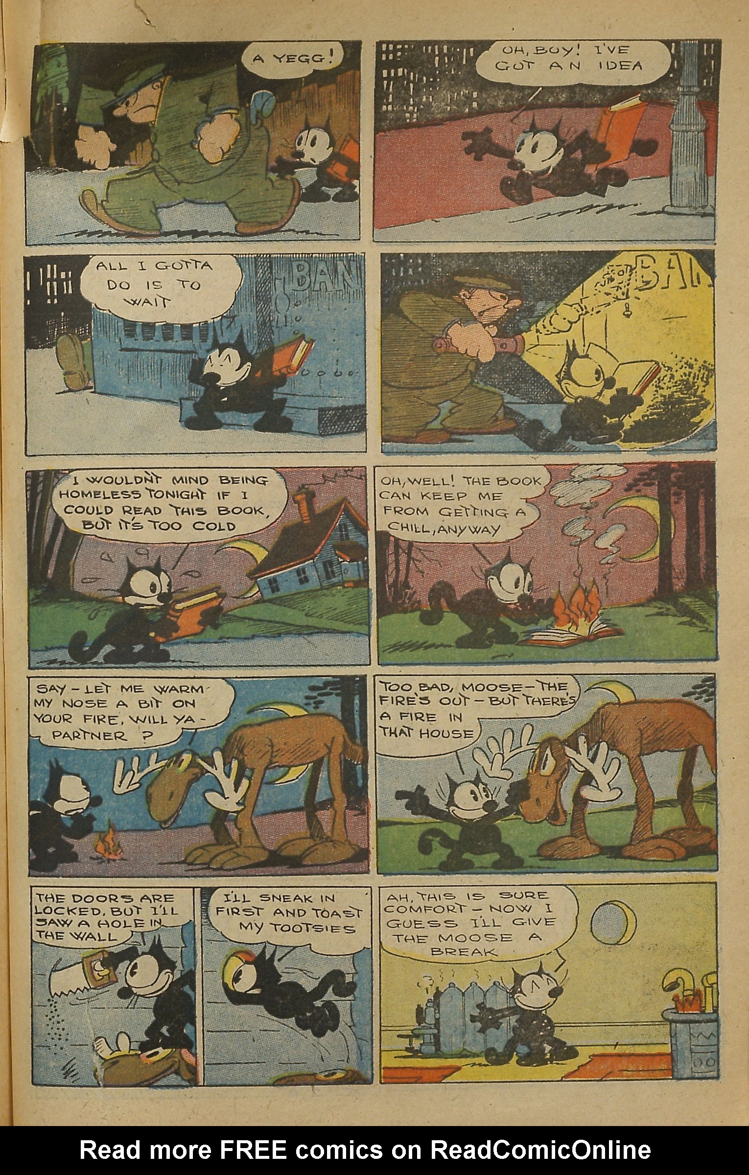 Read online Felix the Cat (1951) comic -  Issue #37 - 90