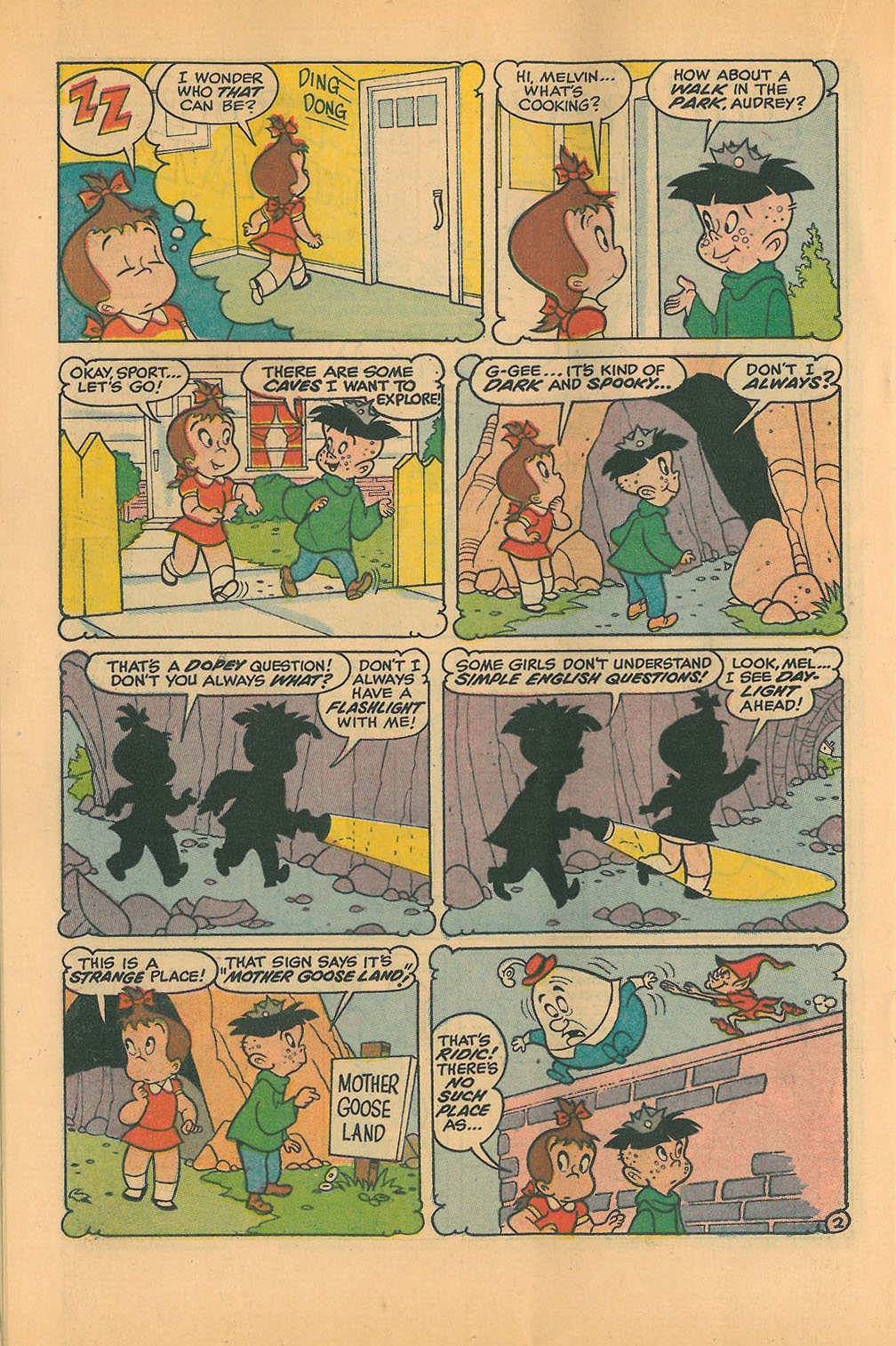 Read online Little Audrey And Melvin comic -  Issue #39 - 22