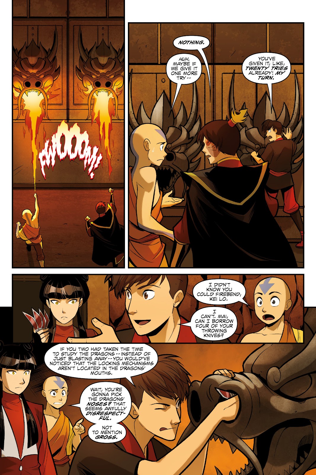 Nickelodeon Avatar: The Last Airbender - Smoke and Shadow issue Part 2 - Page 34