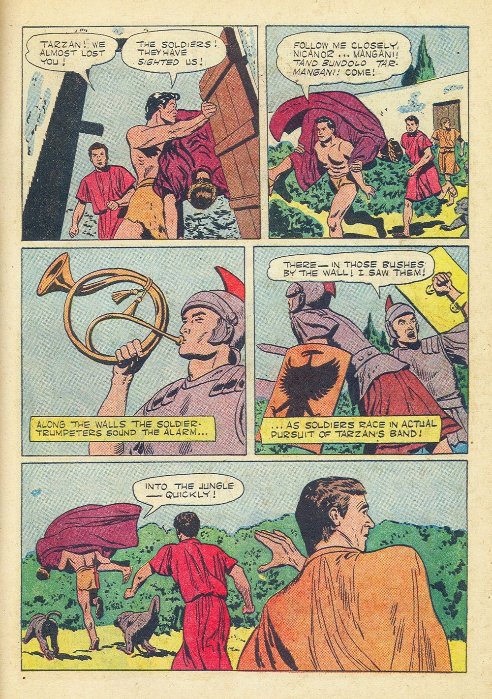 Read online Tarzan (1948) comic -  Issue #58 - 39