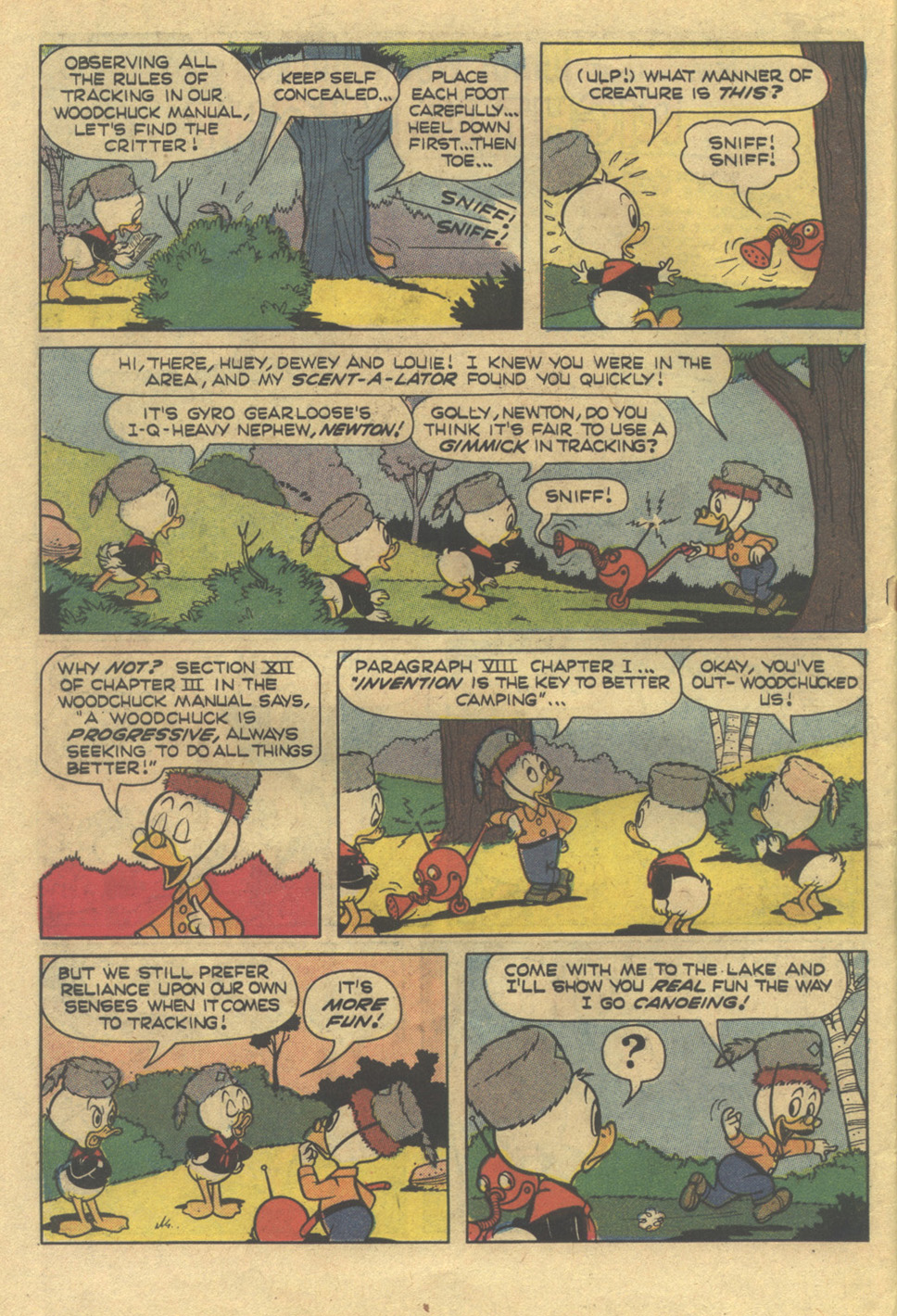 Read online Huey, Dewey, and Louie Junior Woodchucks comic -  Issue #18 - 22