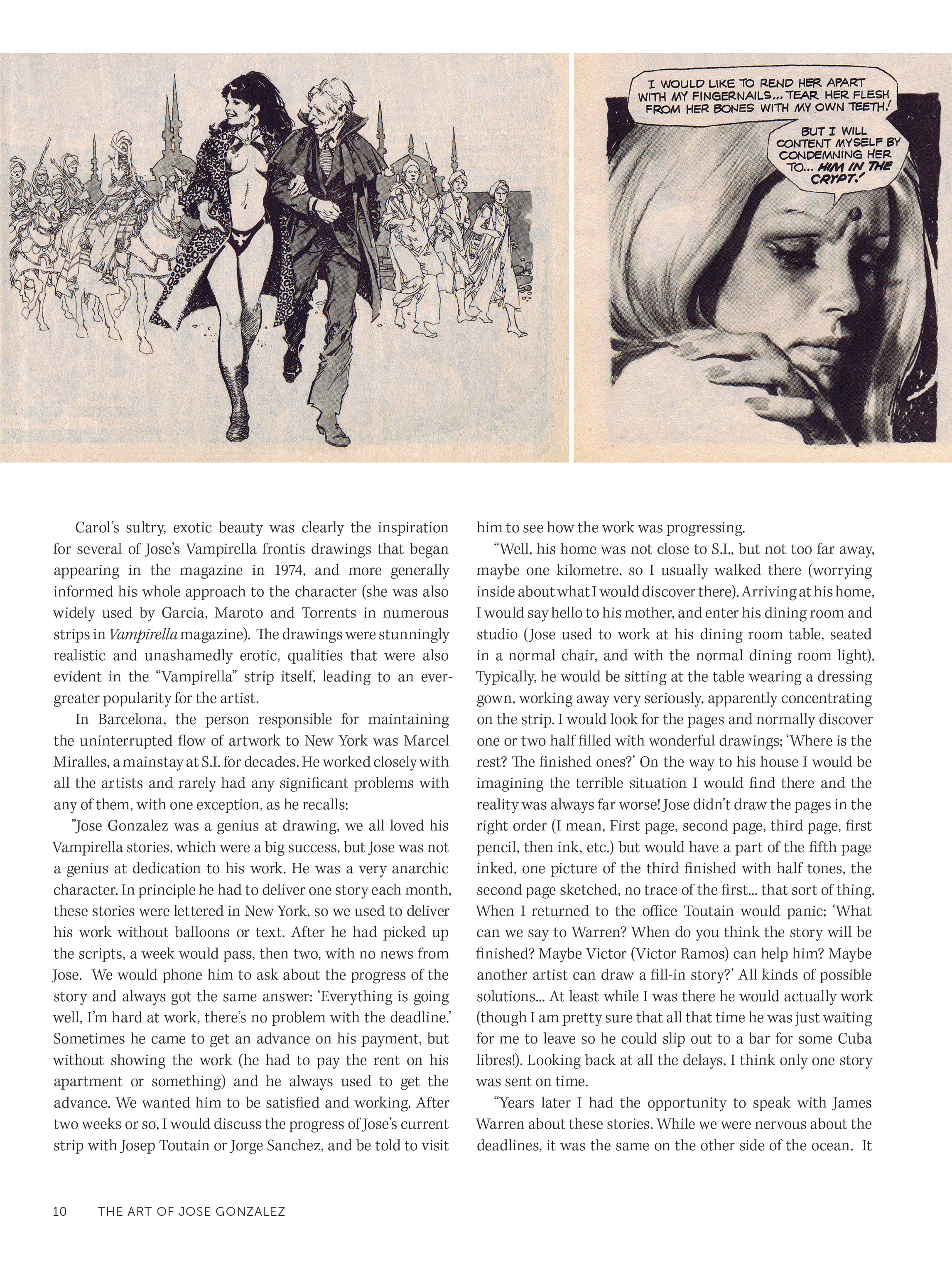 Read online The Art of Jose Gonzalez comic -  Issue # TPB (Part 1) - 11
