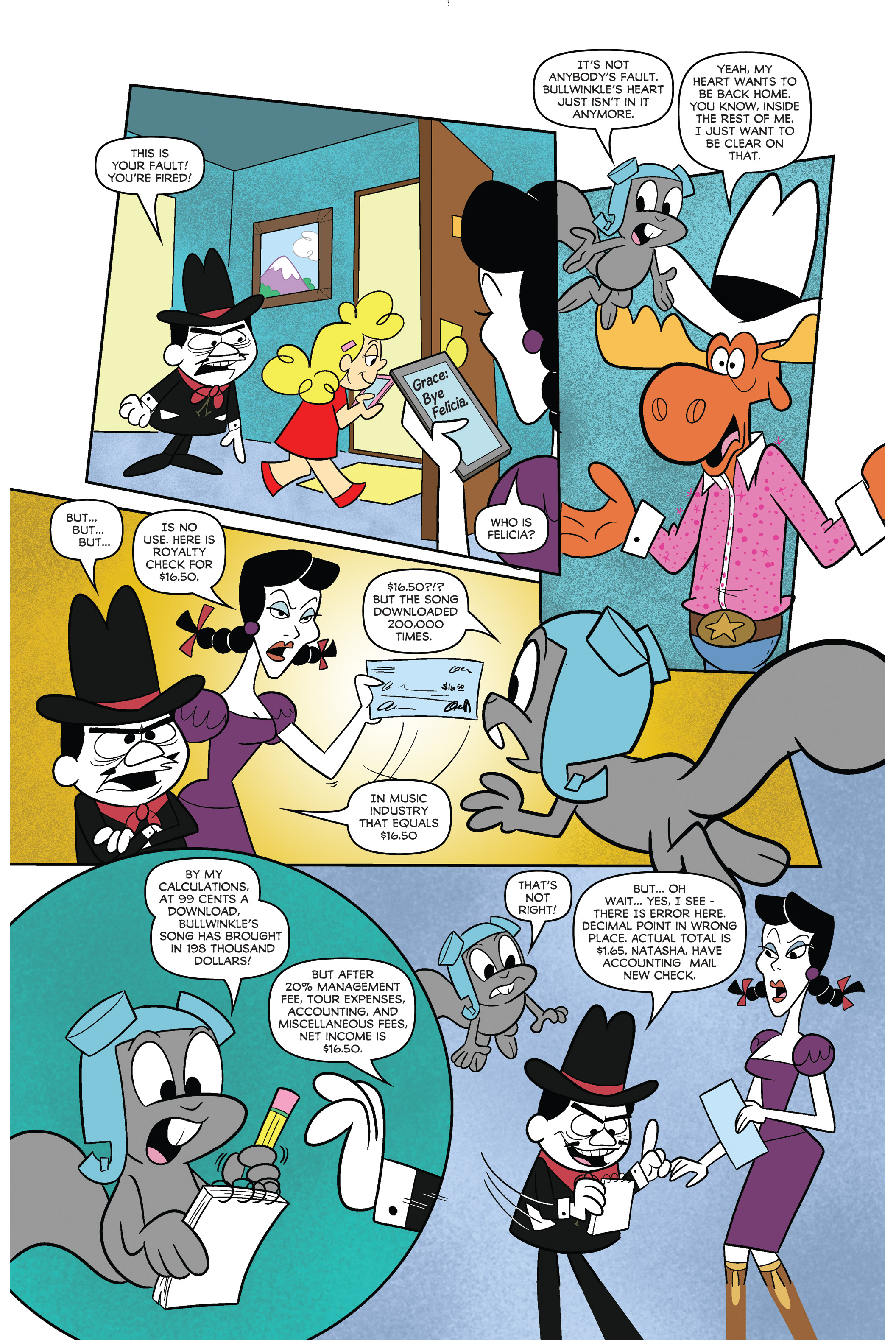 Read online The Rocky & Bullwinkle Show comic -  Issue #3 - 22