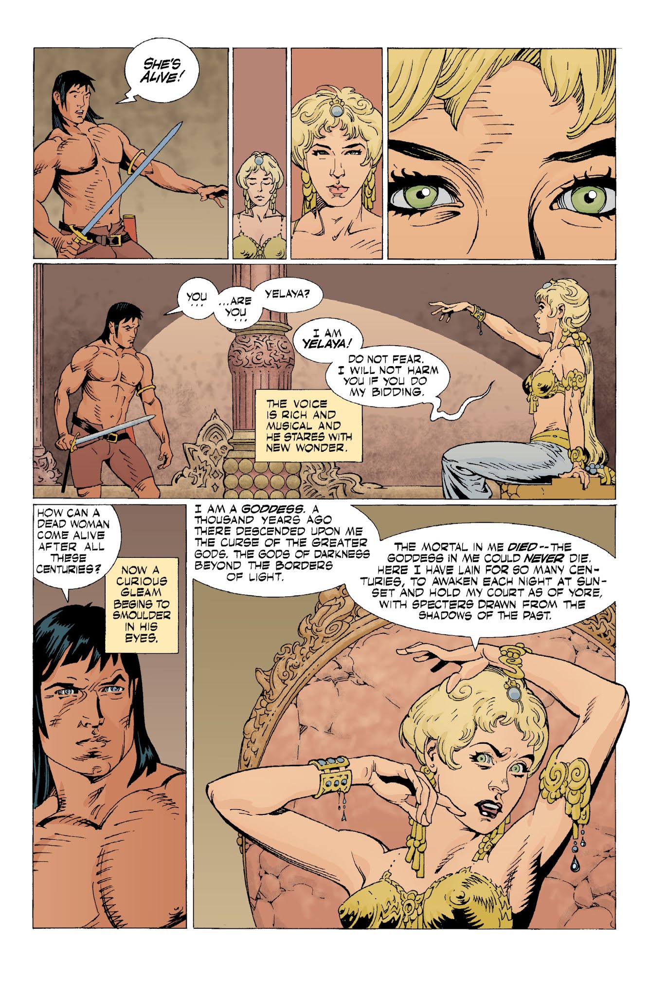 Read online Conan and the Jewels of Gwahlur comic -  Issue # _TPB - 25