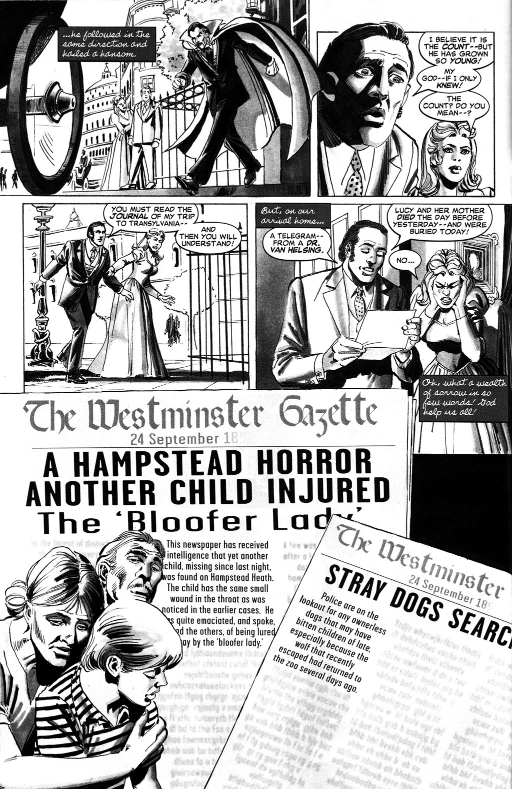 Read online Stoker's Dracula comic -  Issue #3 - 8