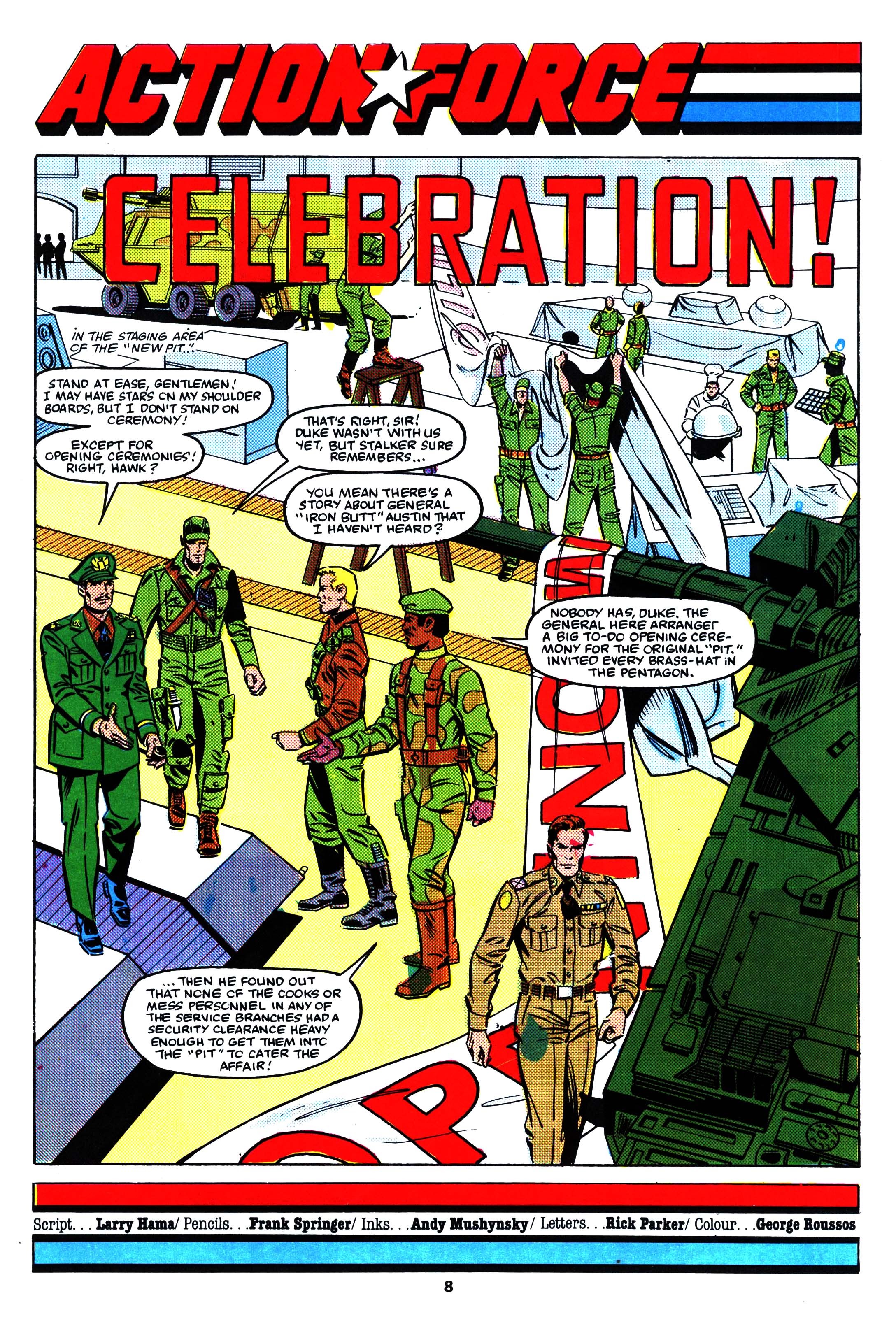 Read online Action Force comic -  Issue #25 - 8
