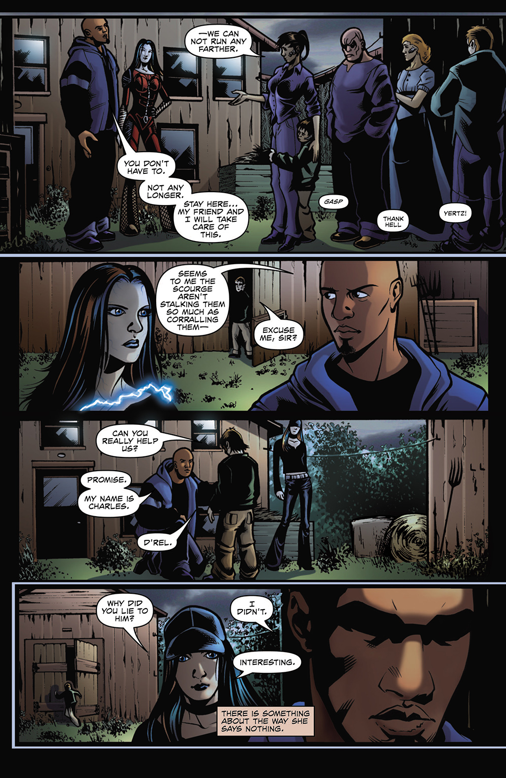 Read online Angel: Only Human comic -  Issue # TPB - 27