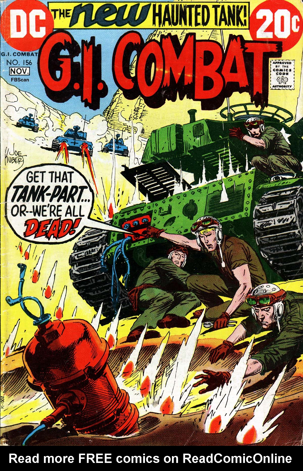 Read online G.I. Combat (1952) comic -  Issue #156 - 1