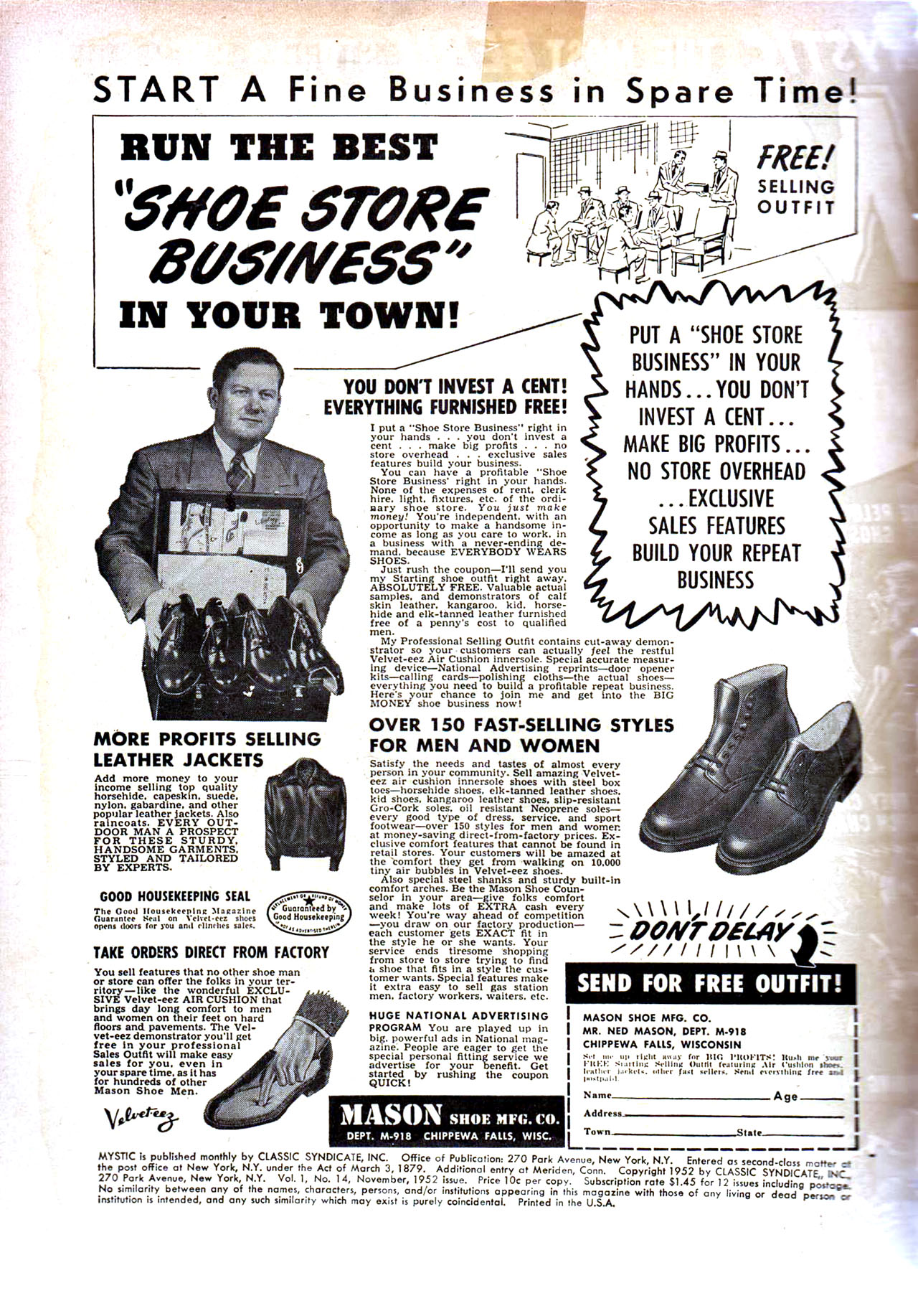 Read online Mystic (1951) comic -  Issue #14 - 2