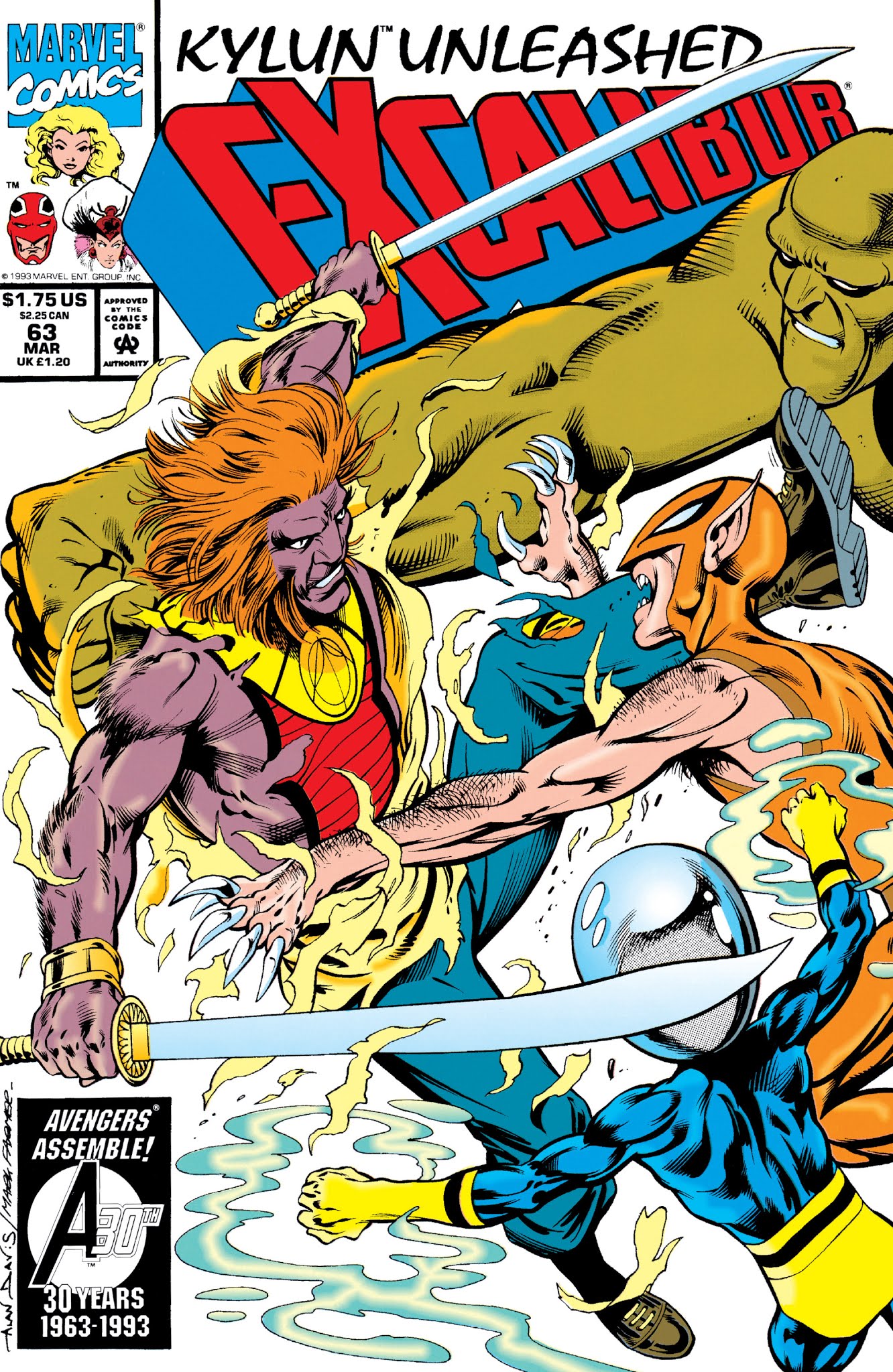 Read online Excalibur Visionaries: Alan Davis comic -  Issue # TPB 3 (Part 1) - 93
