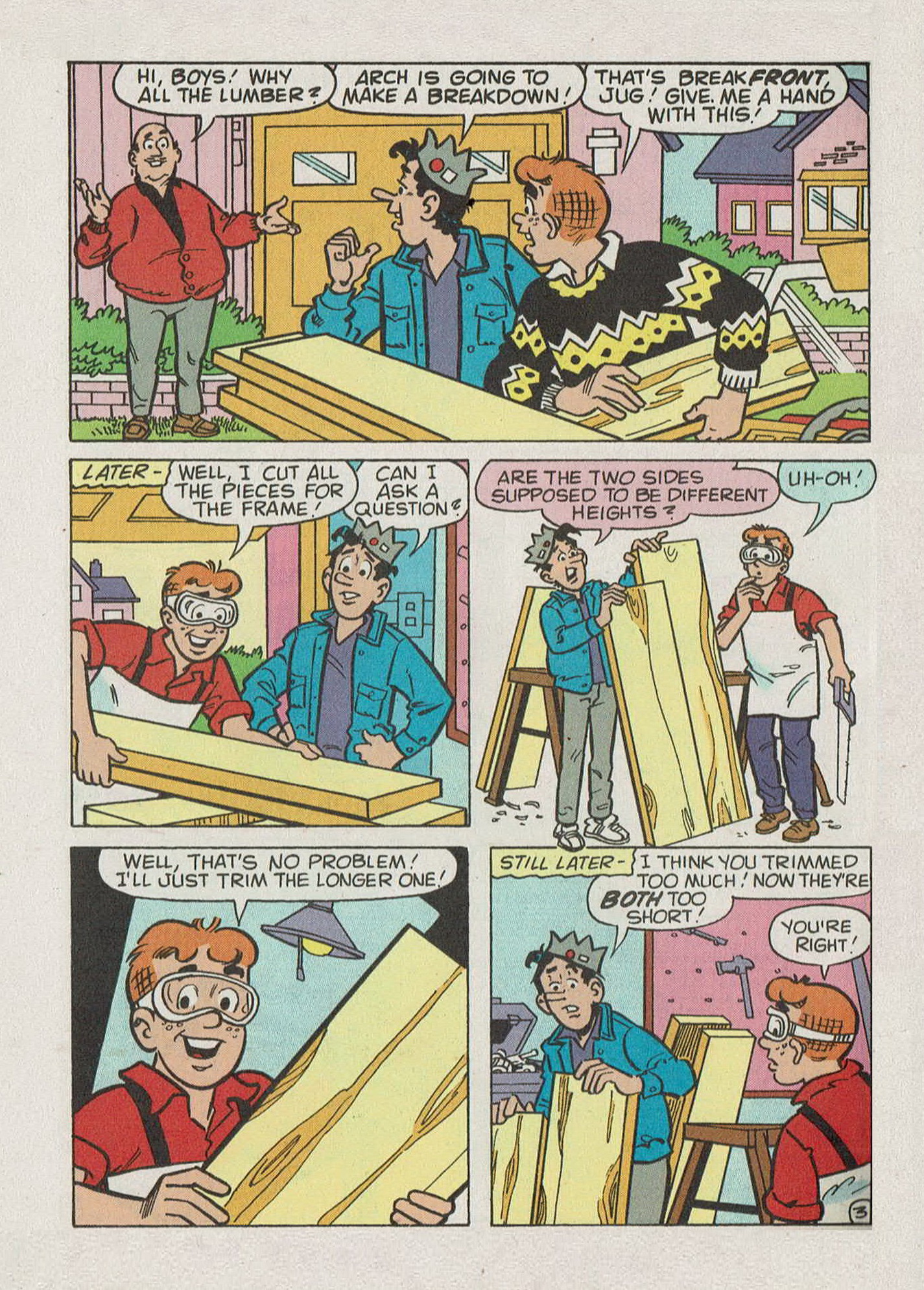 Read online Archie's Double Digest Magazine comic -  Issue #173 - 157