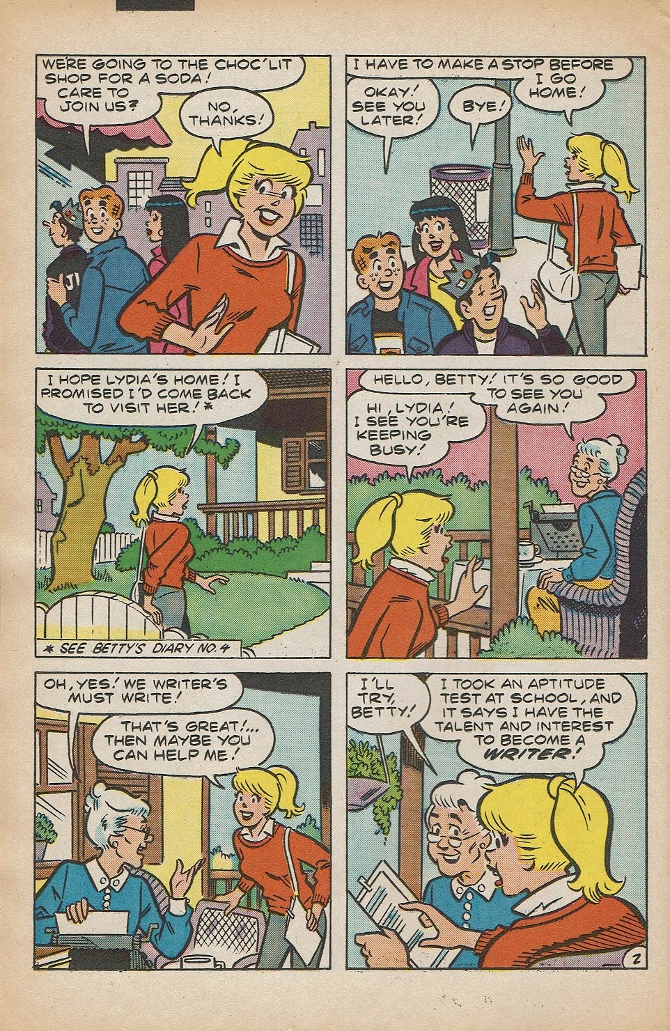 Read online Betty's Diary comic -  Issue #6 - 14
