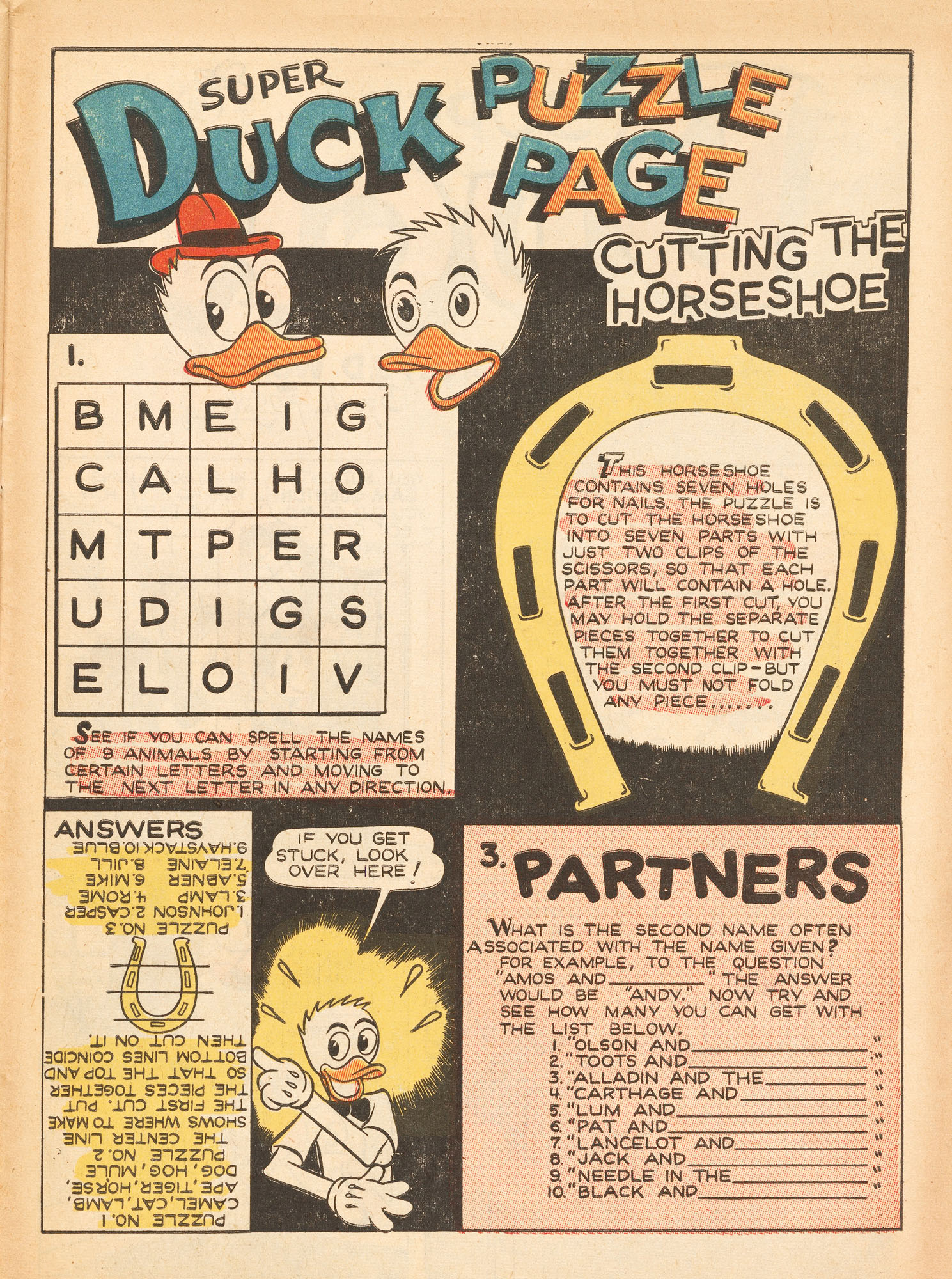 Read online Super Duck Comics comic -  Issue #15 - 41
