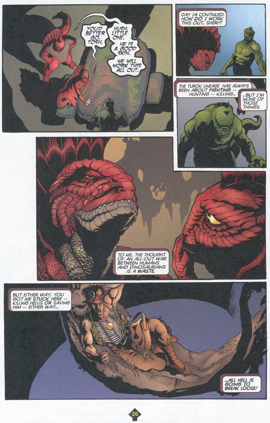 Read online Turok: Child of Blood comic -  Issue # Full - 23