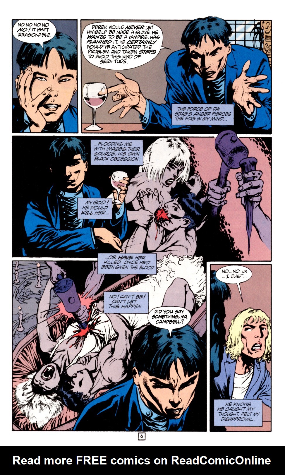 Read online Vamps: Hollywood & Vein comic -  Issue #5 - 7