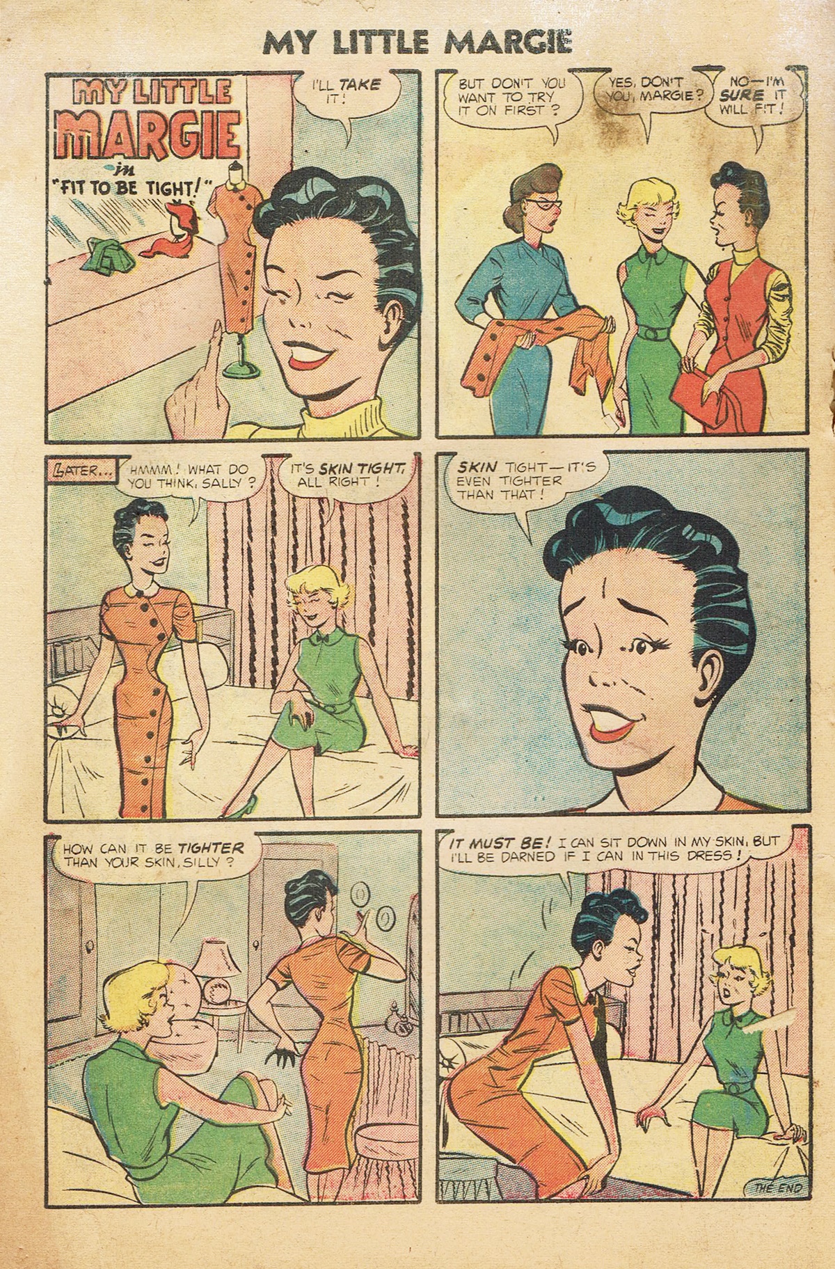 Read online My Little Margie (1954) comic -  Issue #20 - 97