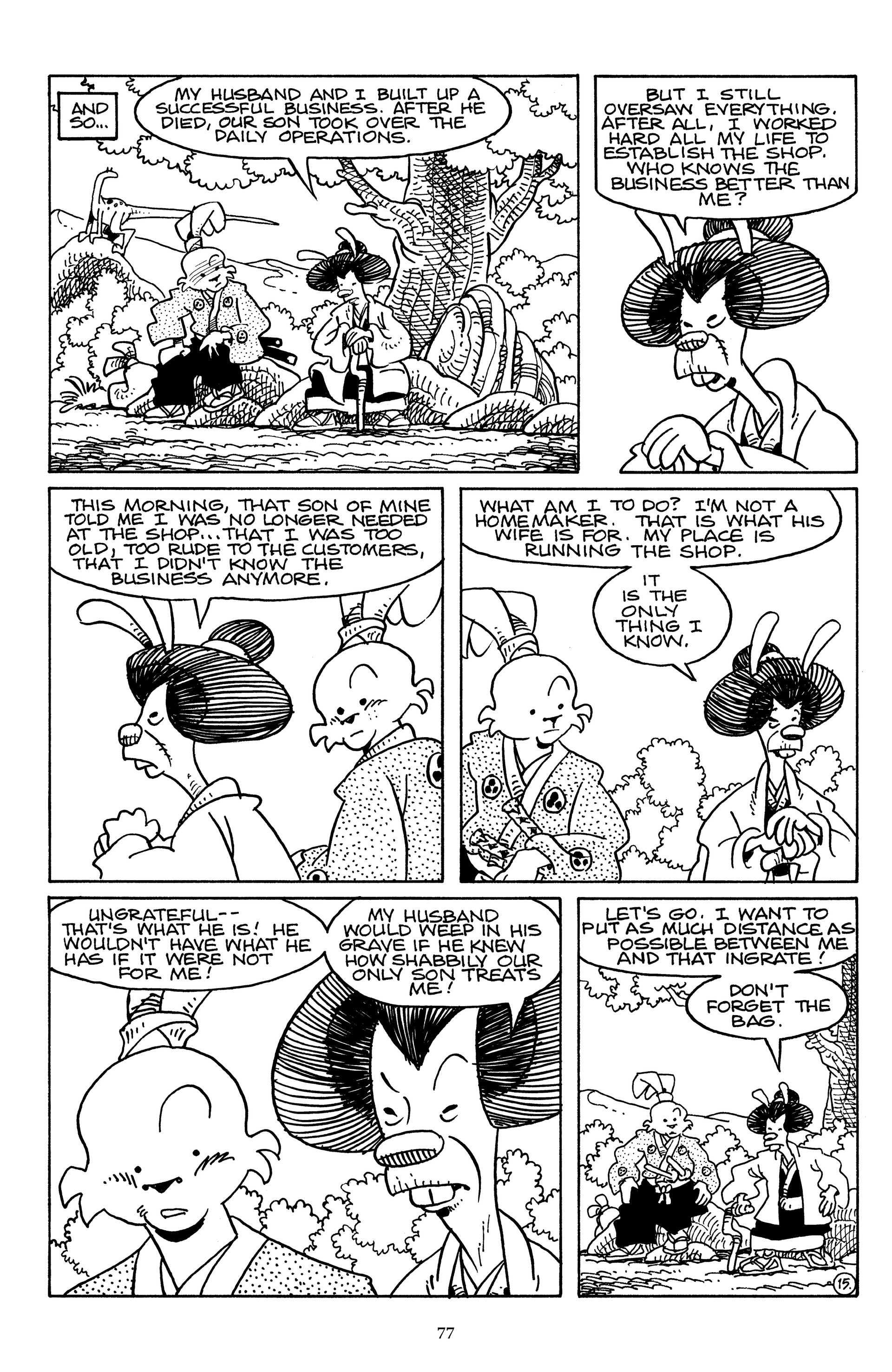 Read online The Usagi Yojimbo Saga (2021) comic -  Issue # TPB 5 (Part 1) - 77