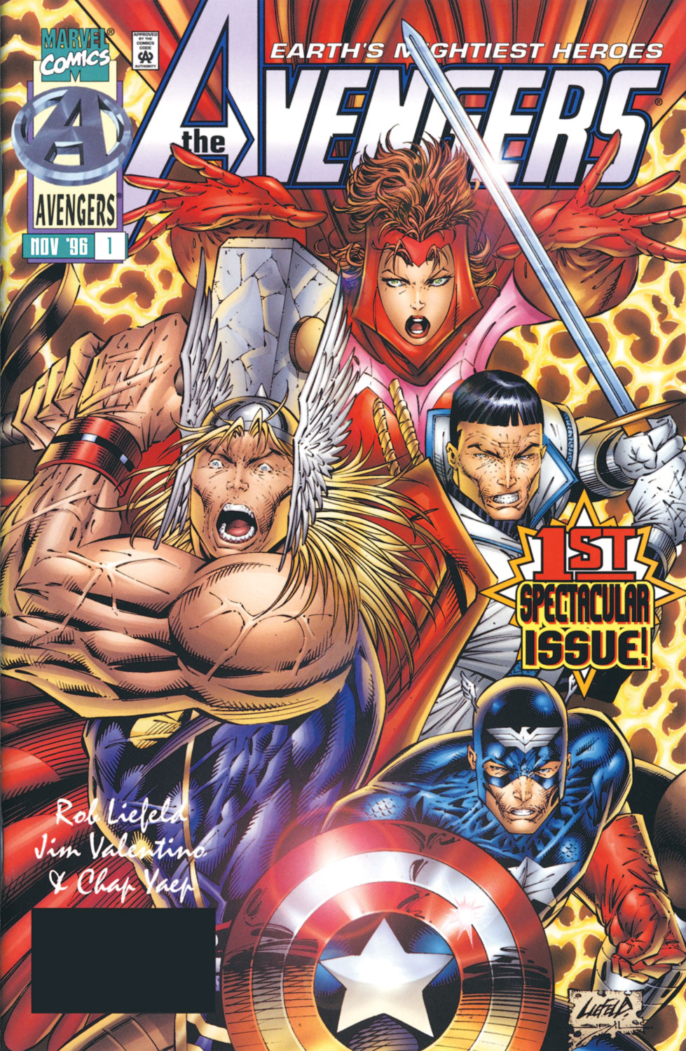 Read online Avengers (1996) comic -  Issue #1 - 1