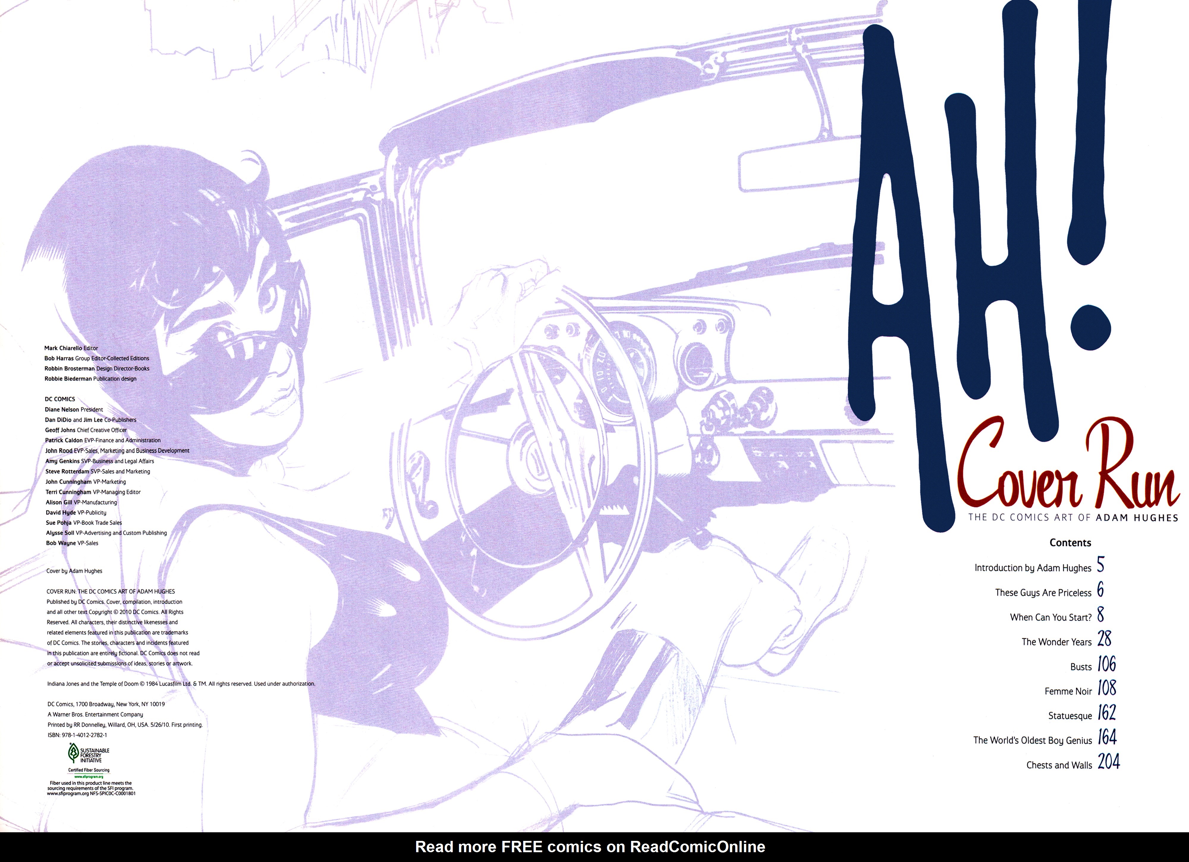 Read online Cover Run: The DC Comics Art of Adam Hughes comic -  Issue # TPB (Part 1) - 5