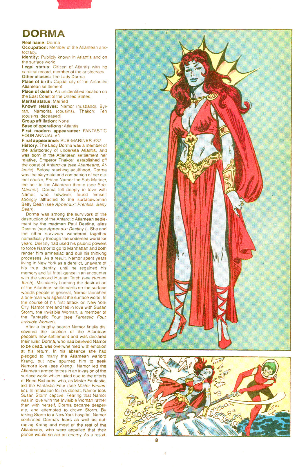 Read online The Official Handbook of the Marvel Universe Deluxe Edition comic -  Issue #17 - 10