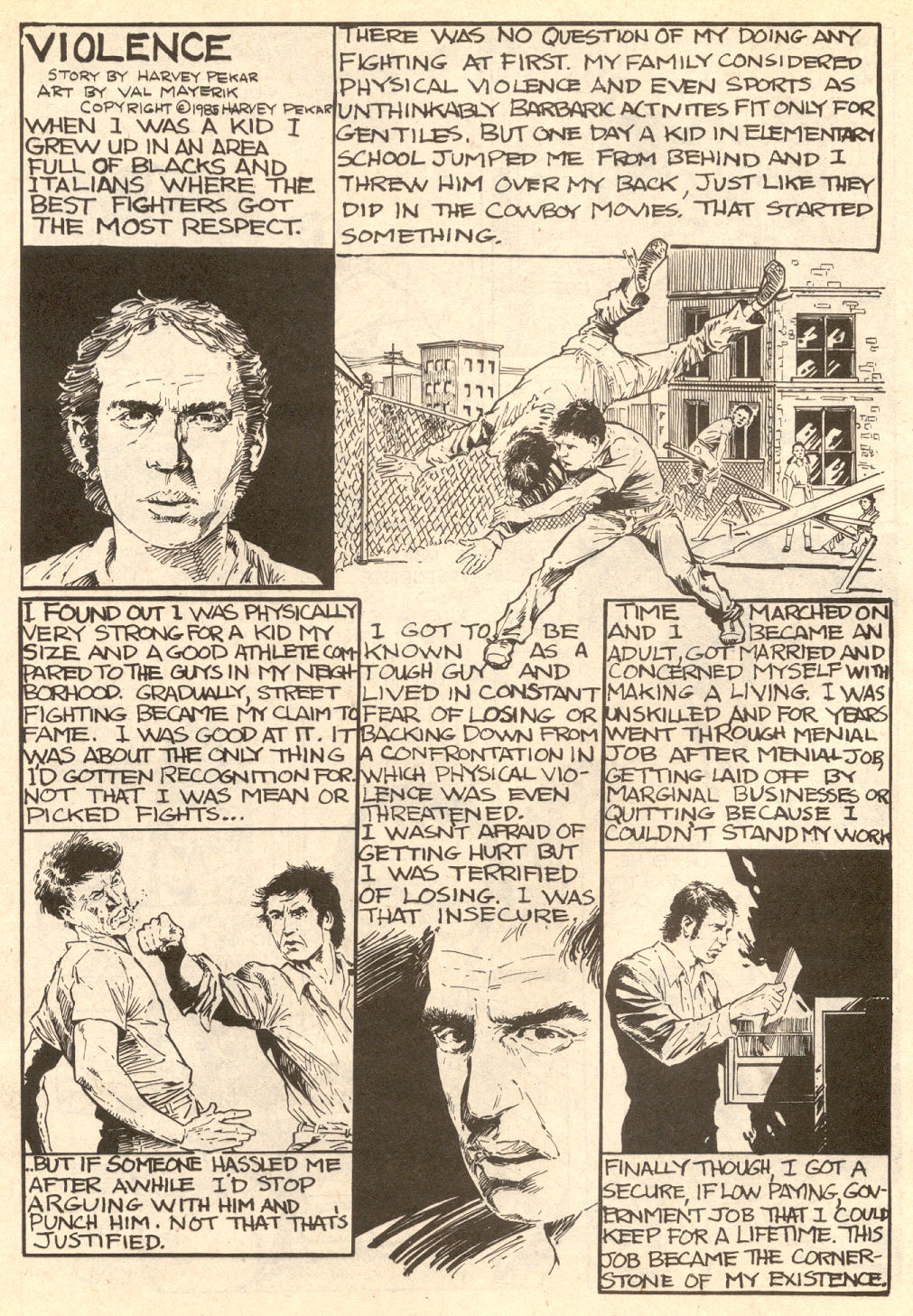 Read online American Splendor (1976) comic -  Issue #10 - 54