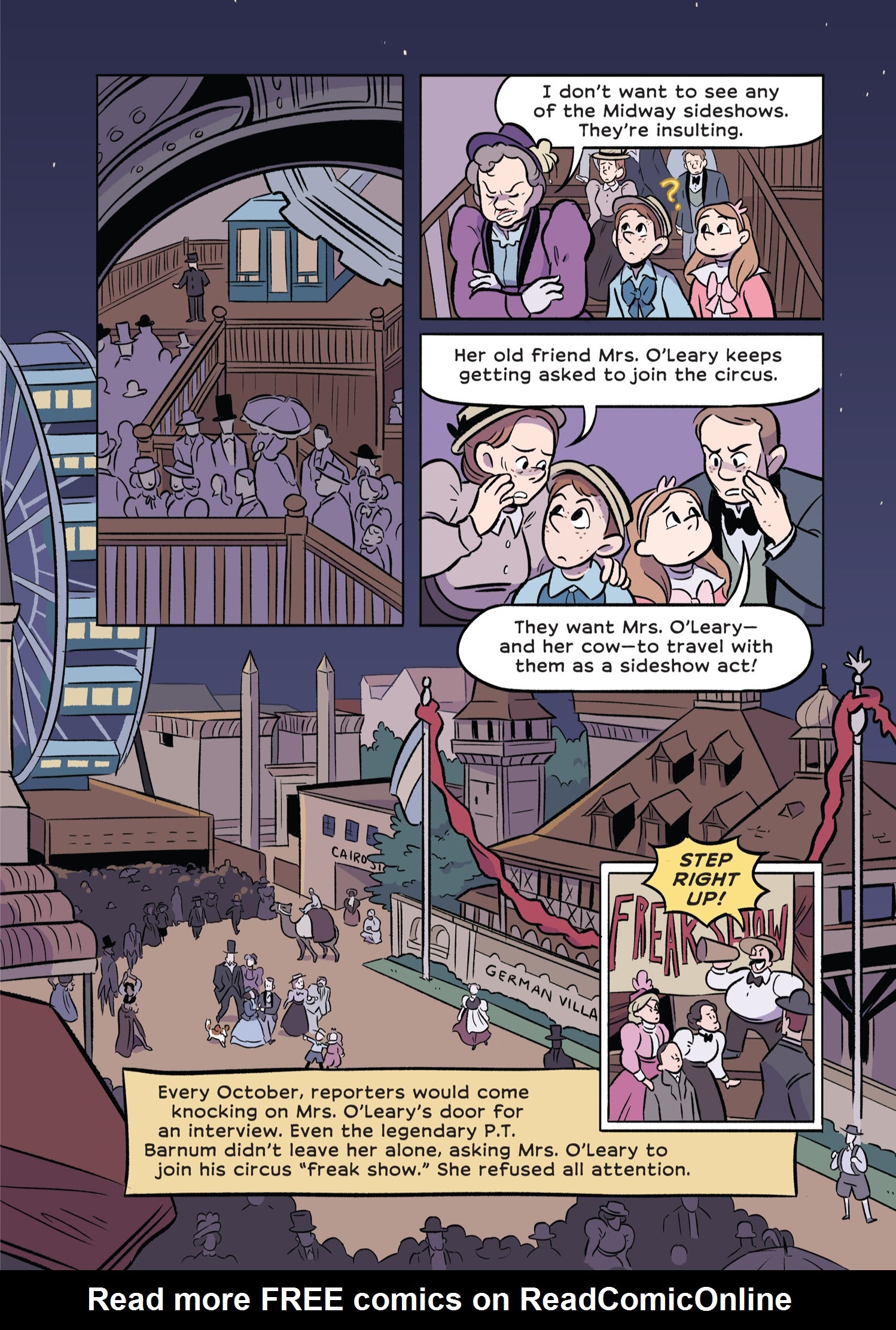 Read online History Comics comic -  Issue # The Great Chicago Fire: Rising From the Ashes - 112