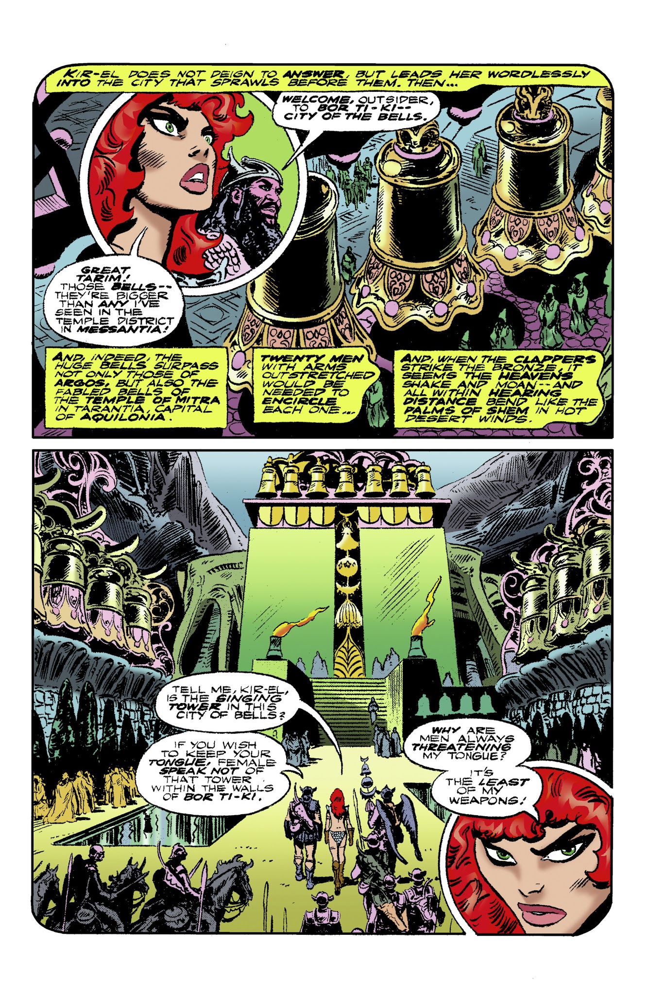 Read online The Adventures of Red Sonja comic -  Issue # TPB 2 - 82