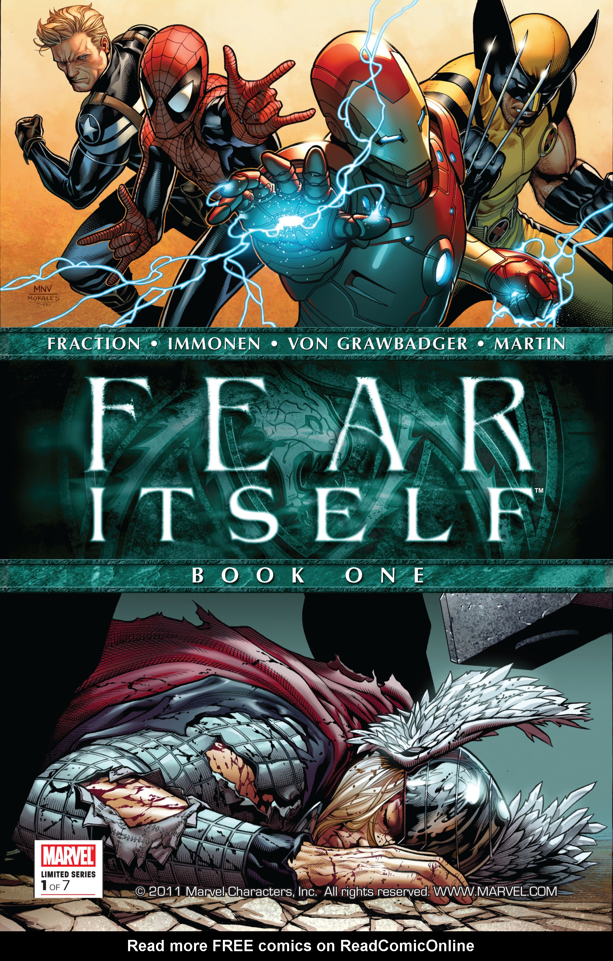 Read online Fear Itself comic -  Issue #1 - 1