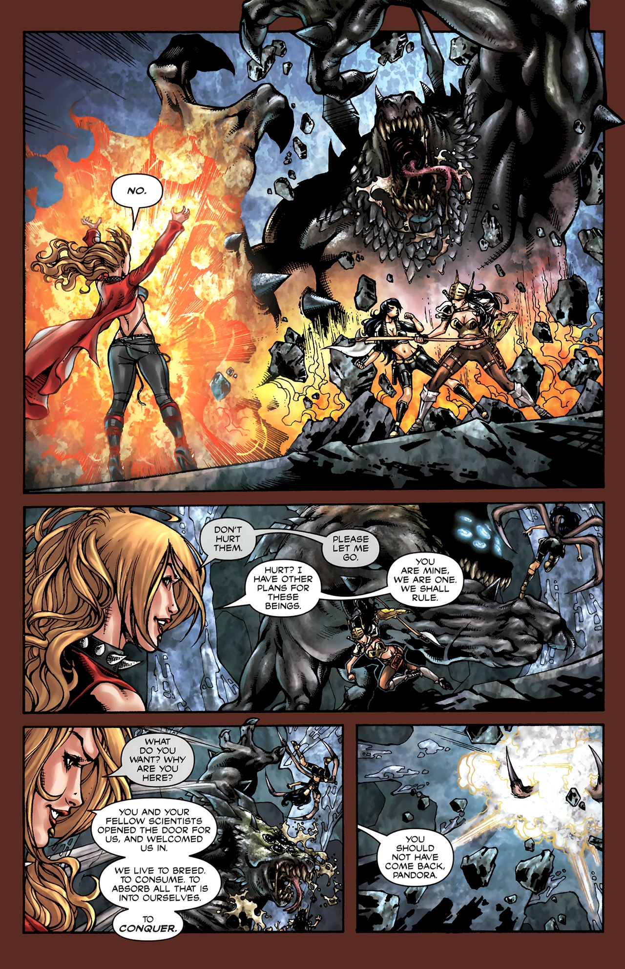 Read online War Goddess comic -  Issue #1 - 16