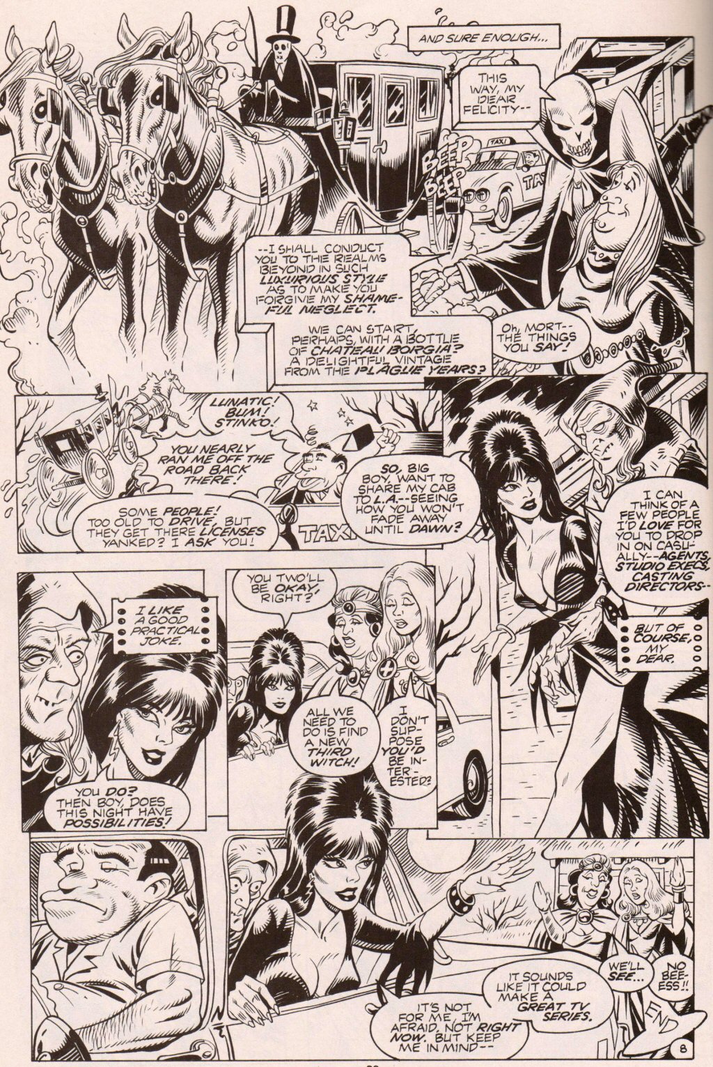 Read online Elvira, Mistress of the Dark comic -  Issue #7 - 30