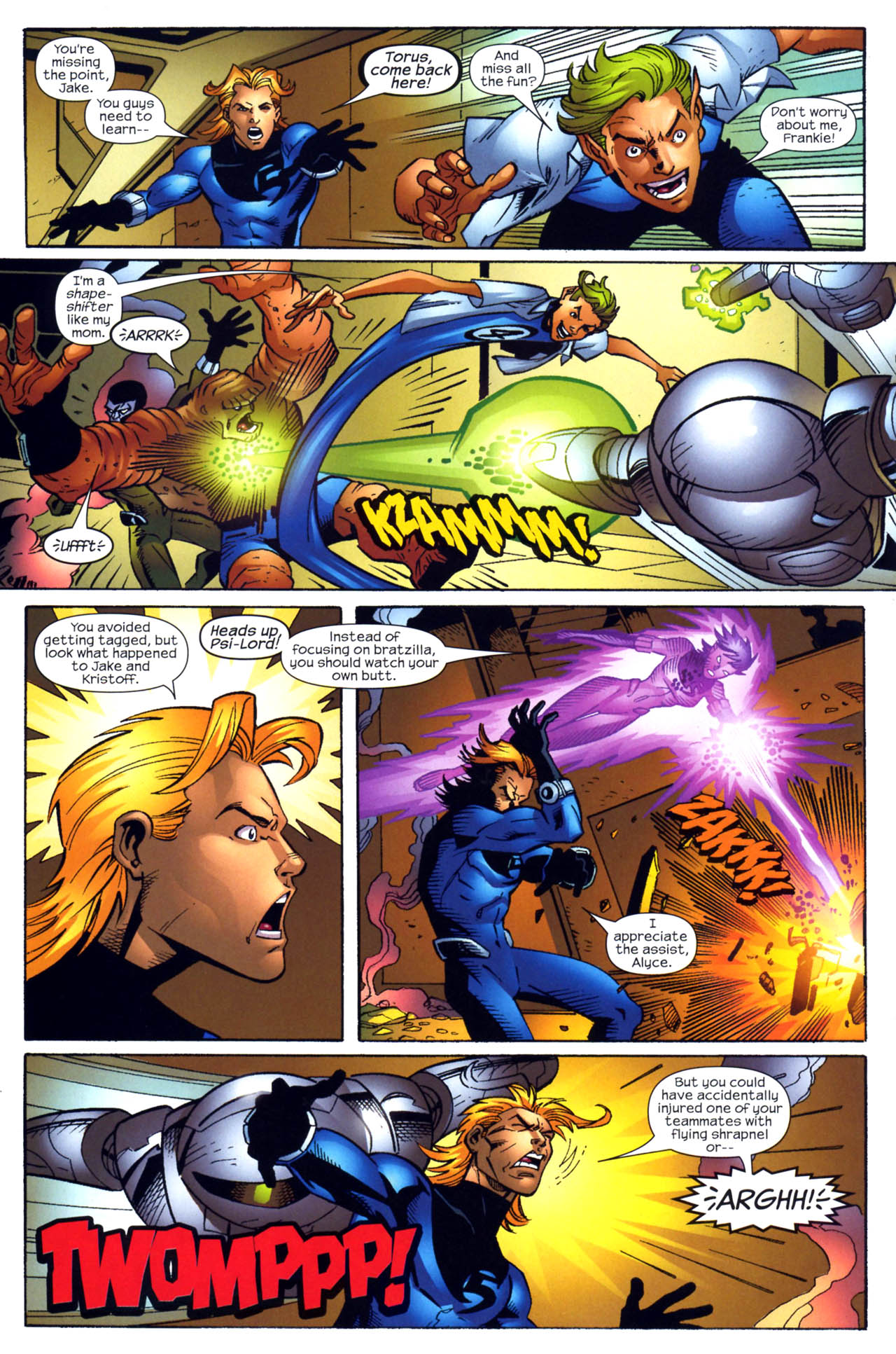 Read online Fantastic Five (2007) comic -  Issue #1 - 14